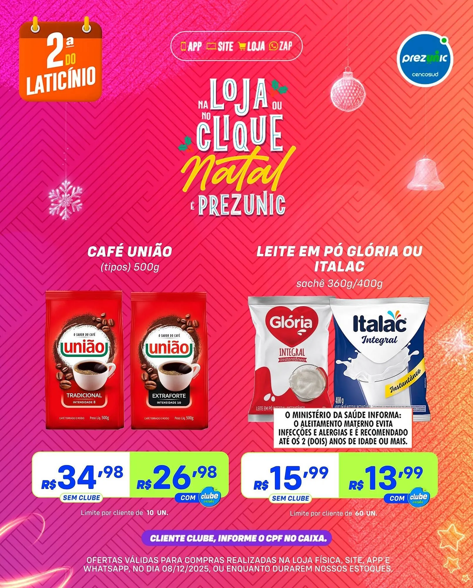 Encarte de Encarte Prezunic 8 de dezembro até 8 de dezembro 2025 - Pagina 5