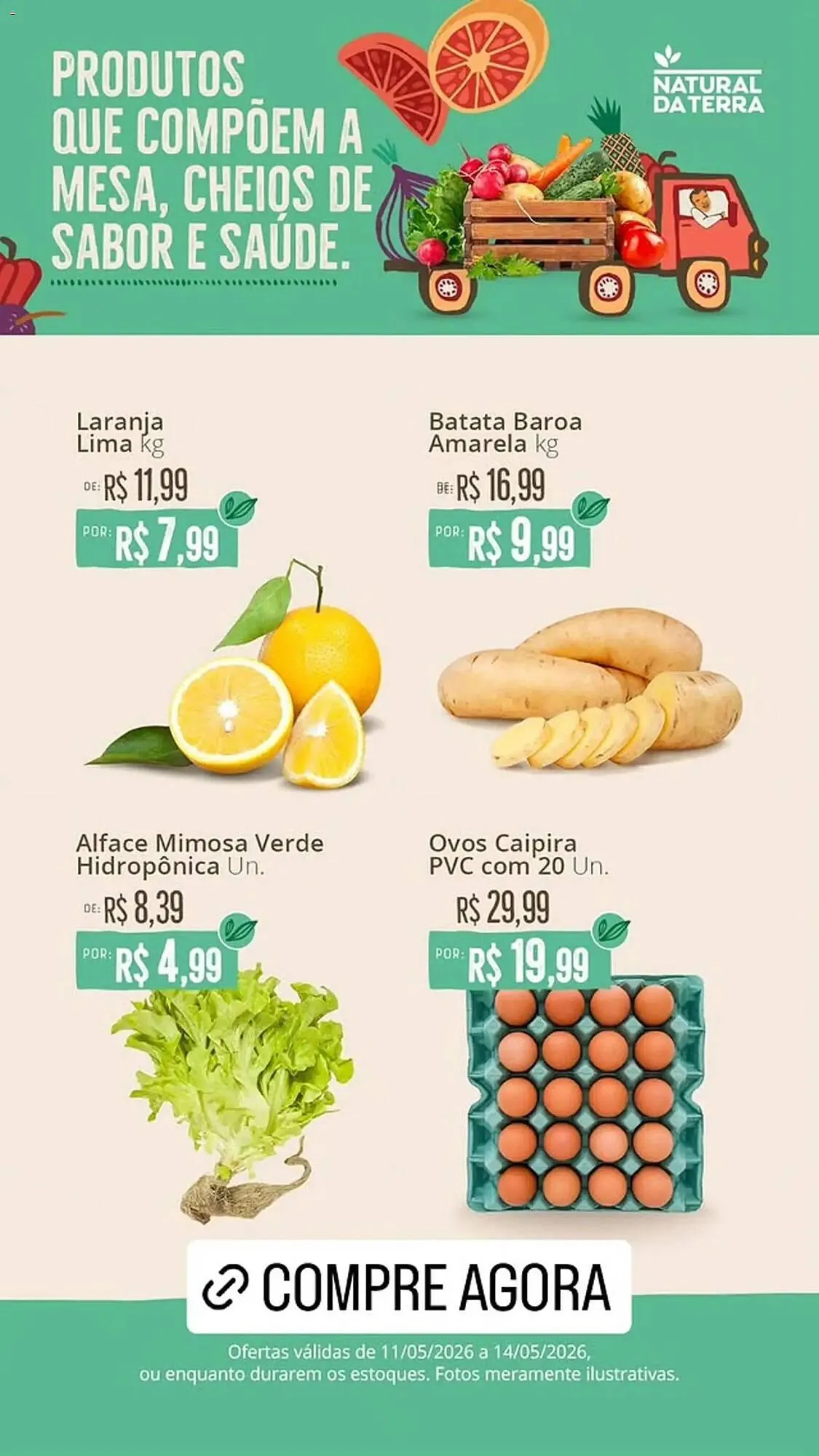 Encarte de Catálogo Natural da Terra 11 de maio até 14 de maio 2026 - Pagina 1