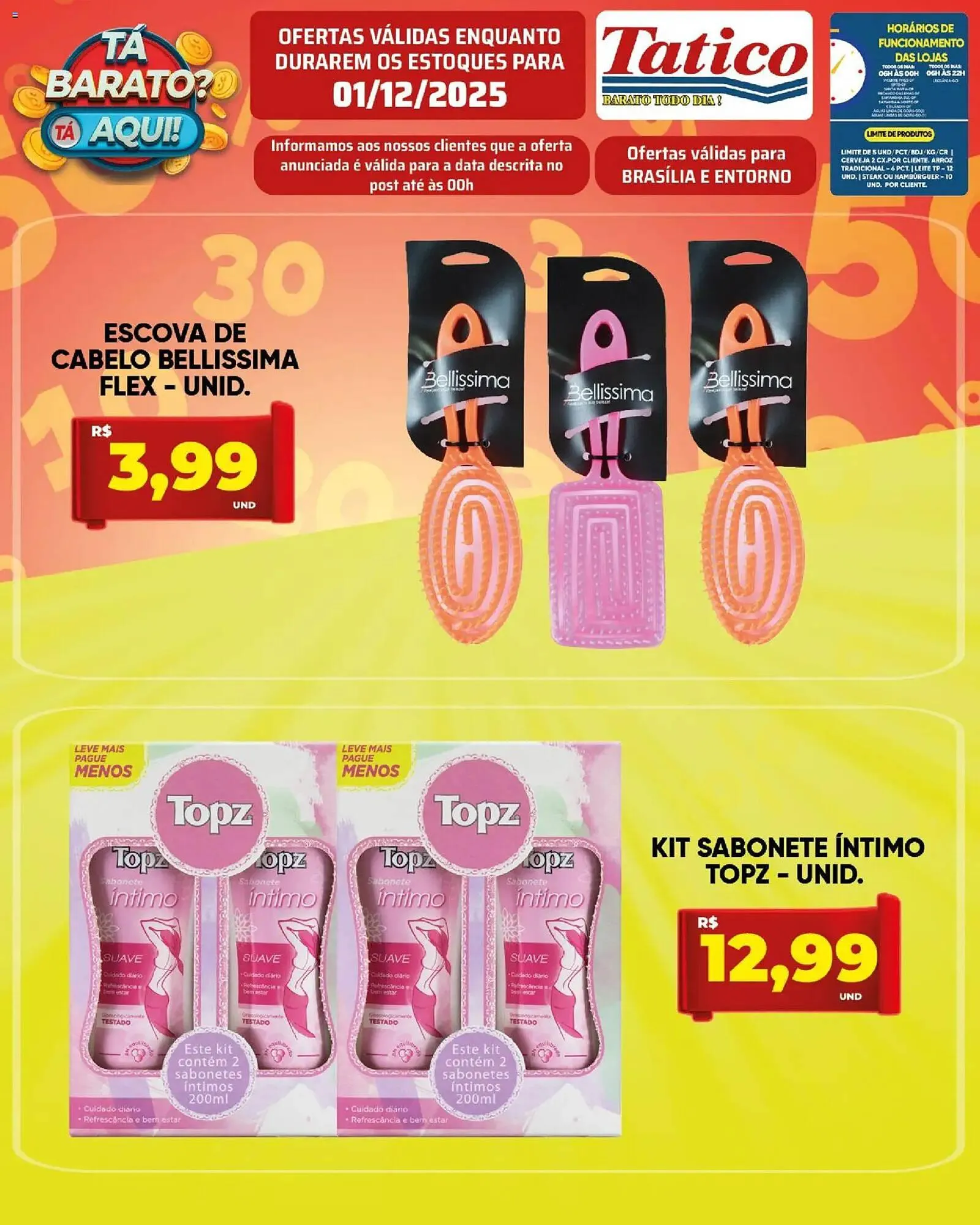 Encarte de Tabloide Tatico 1 de dezembro até 2 de dezembro 2025 - Pagina 12