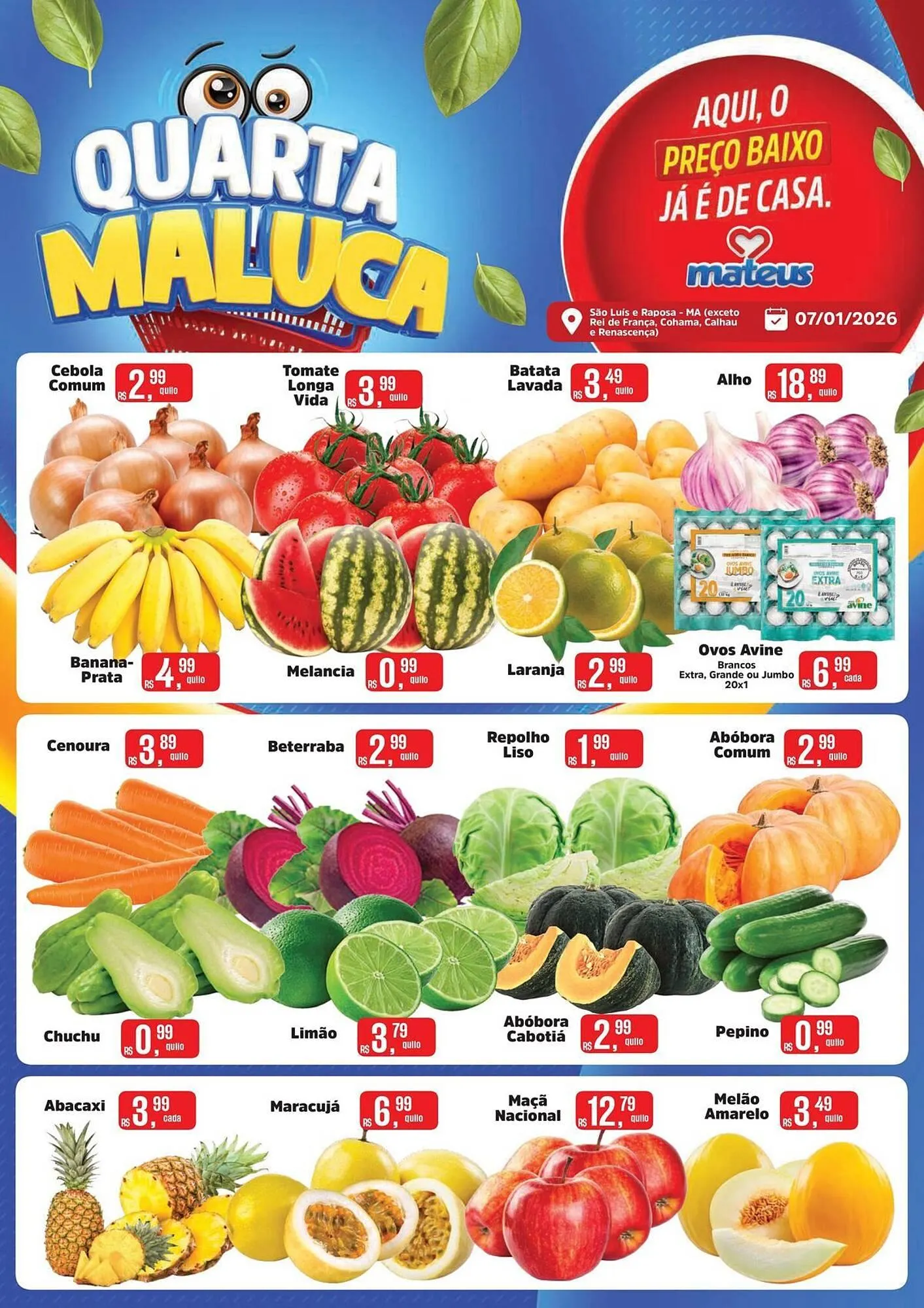 Encarte de Catálogo Supermercados Mateus 1 de julho até 1 de julho 2026 - Pagina 1