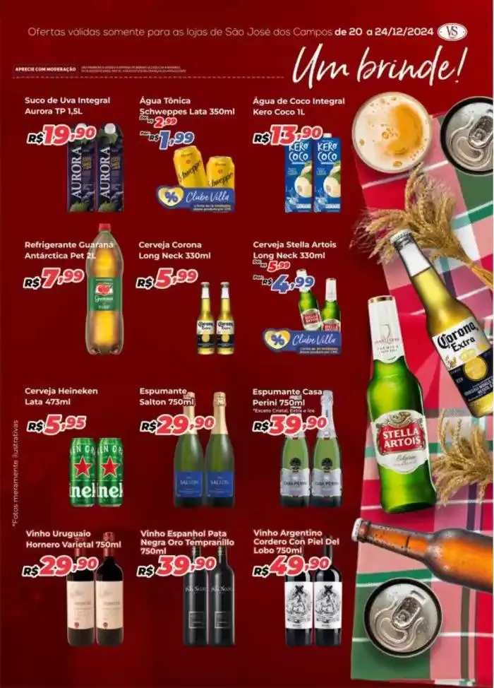 Encarte de Ofertas Villarreal Supermercados 20 de dezembro até 24 de dezembro 2024 - Pagina 7