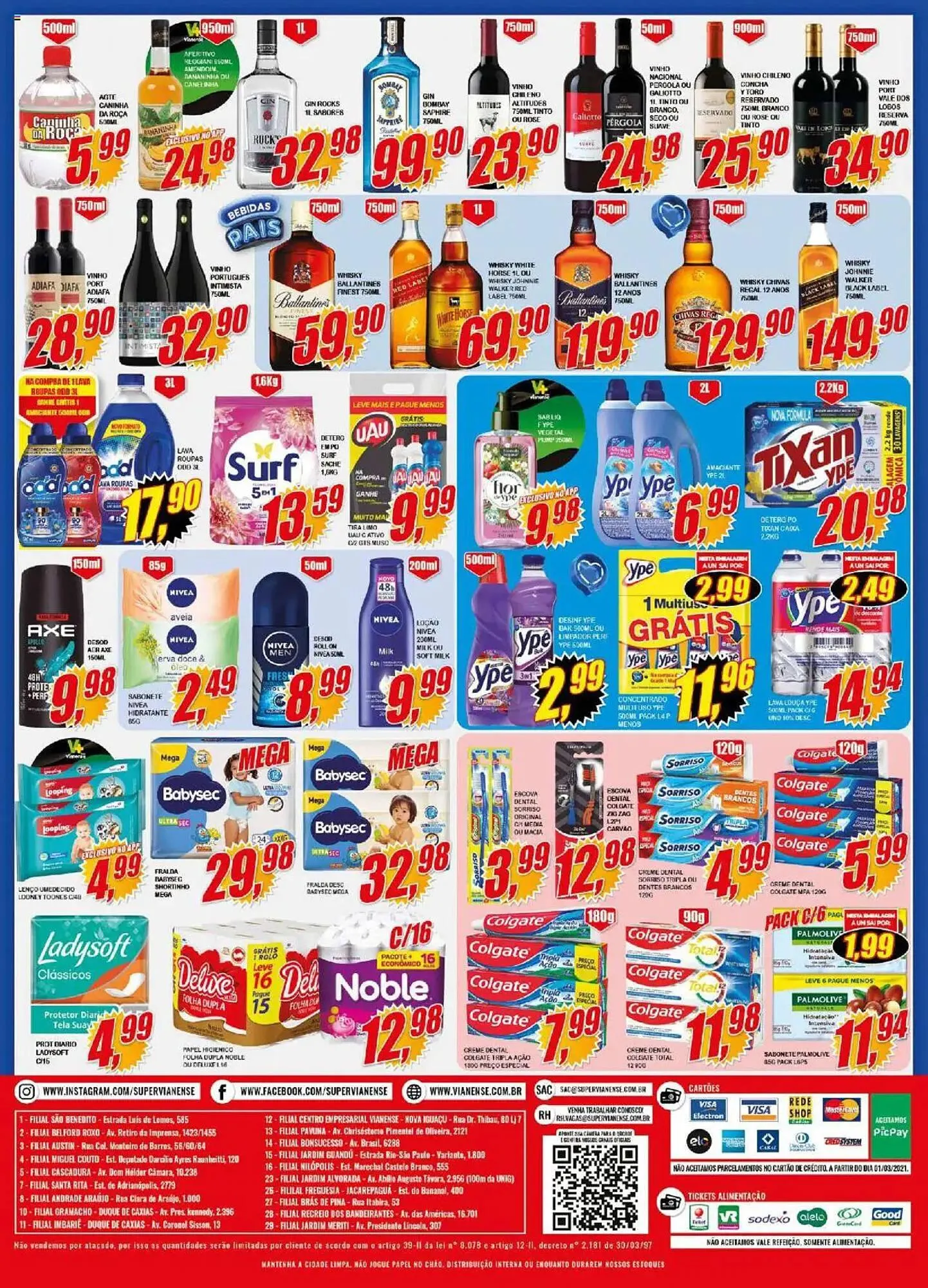 Encarte de Catálogo Vianense Supermercados 1 de agosto até 8 de agosto 2025 - Pagina 4