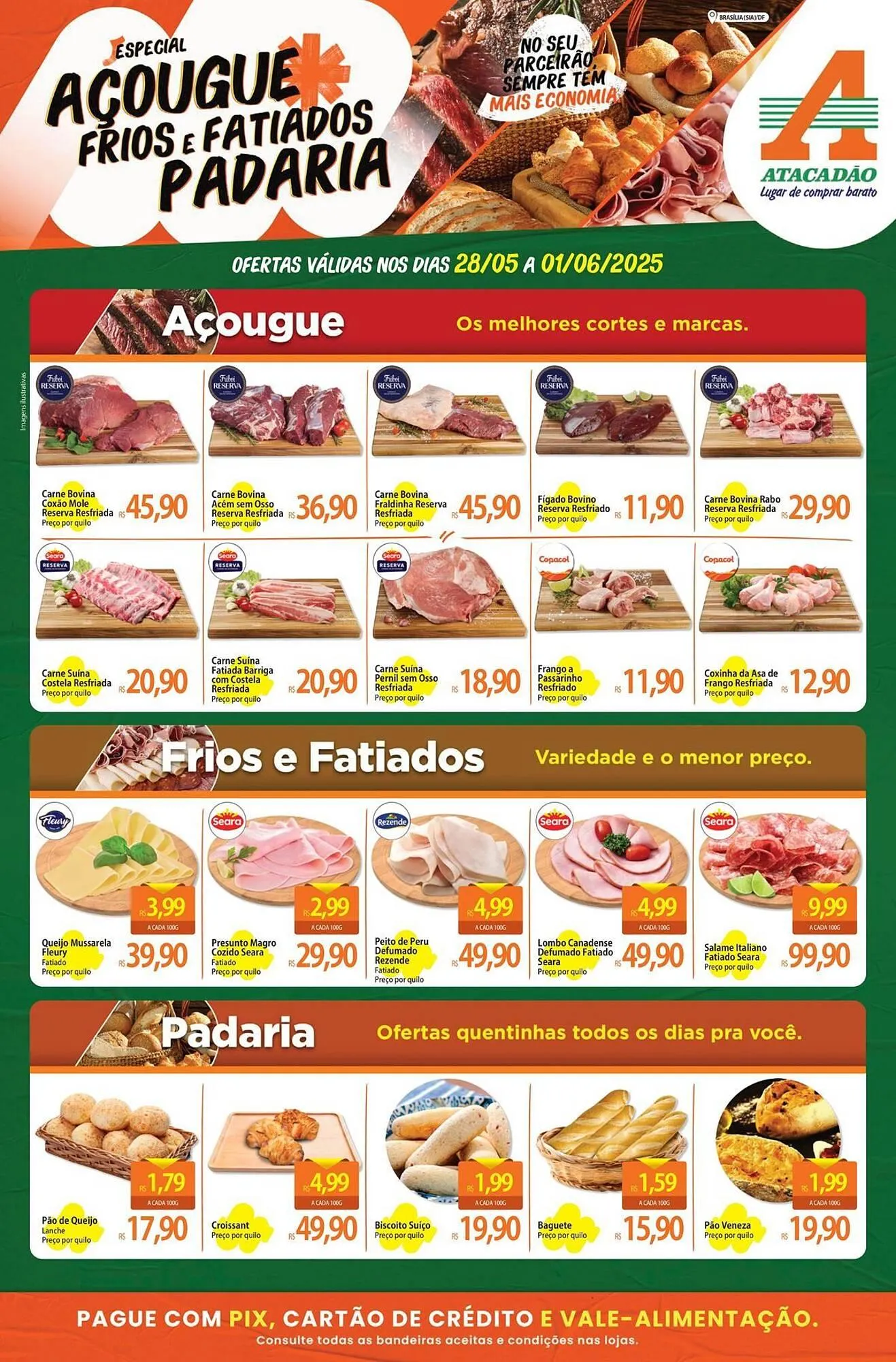 Encarte de Catálogo Atacadão 28 de maio até 1 de junho 2025 - Pagina 1