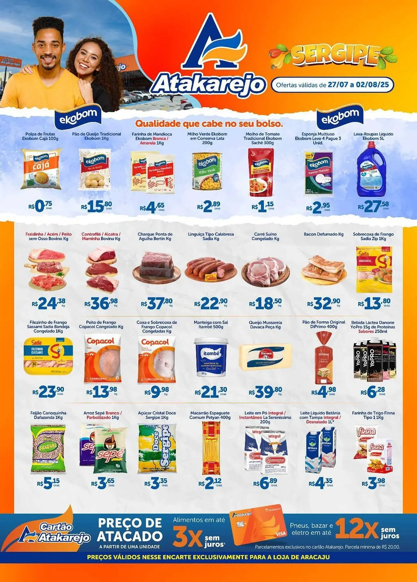 Encarte de Catálogo Atakarejo 27 de julho até 2 de agosto 2025 - Pagina 1