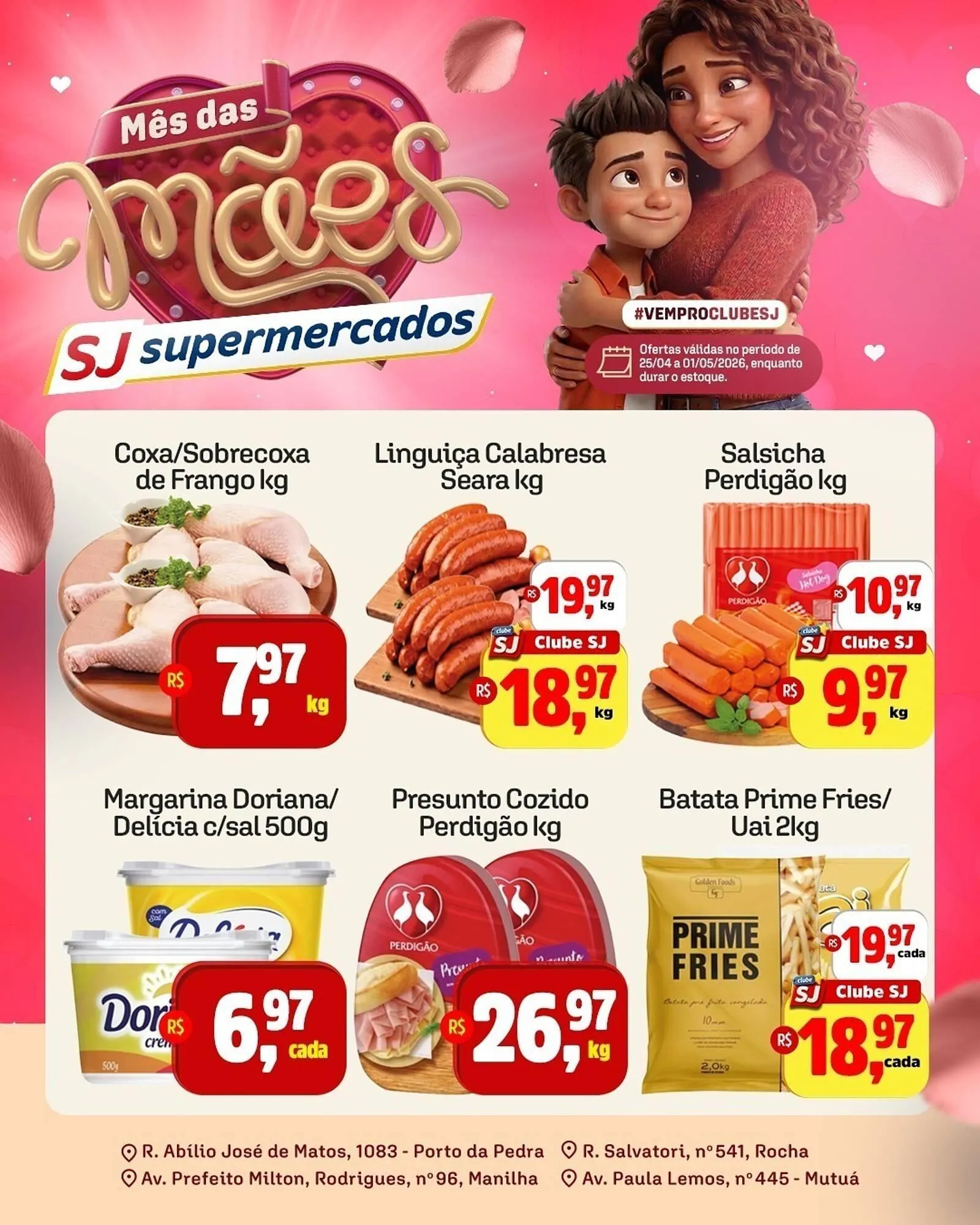 Encarte de Encarte Sj Supermercados 27 de abril até 1 de maio 2026 - Pagina 3