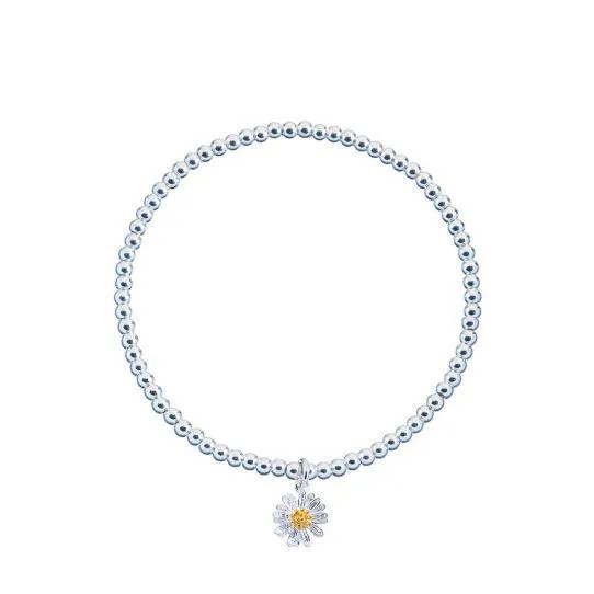Sienna Wildflower Silver Bracelet