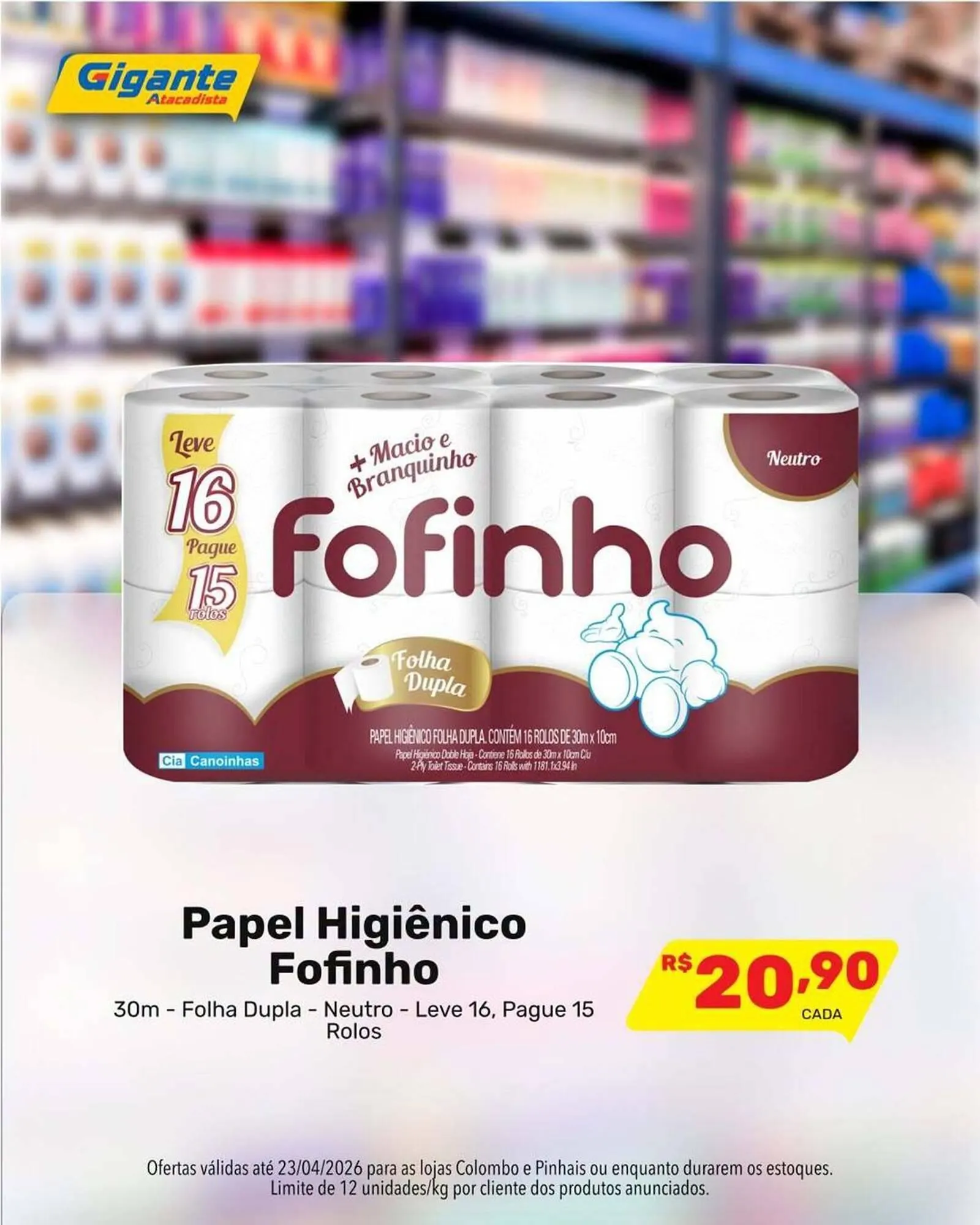 Encarte de Encarte Gigante Atacadista 20 de abril até 23 de abril 2026 - Pagina 1