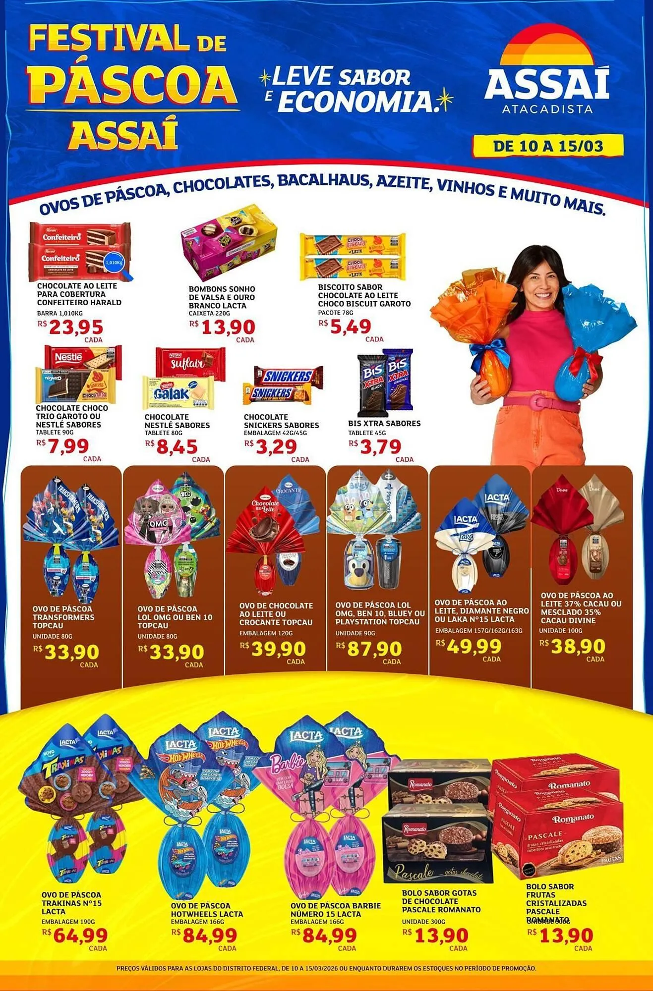 Encarte de Encarte Assaí Atacadista 10 de março até 15 de março 2026 - Pagina 1