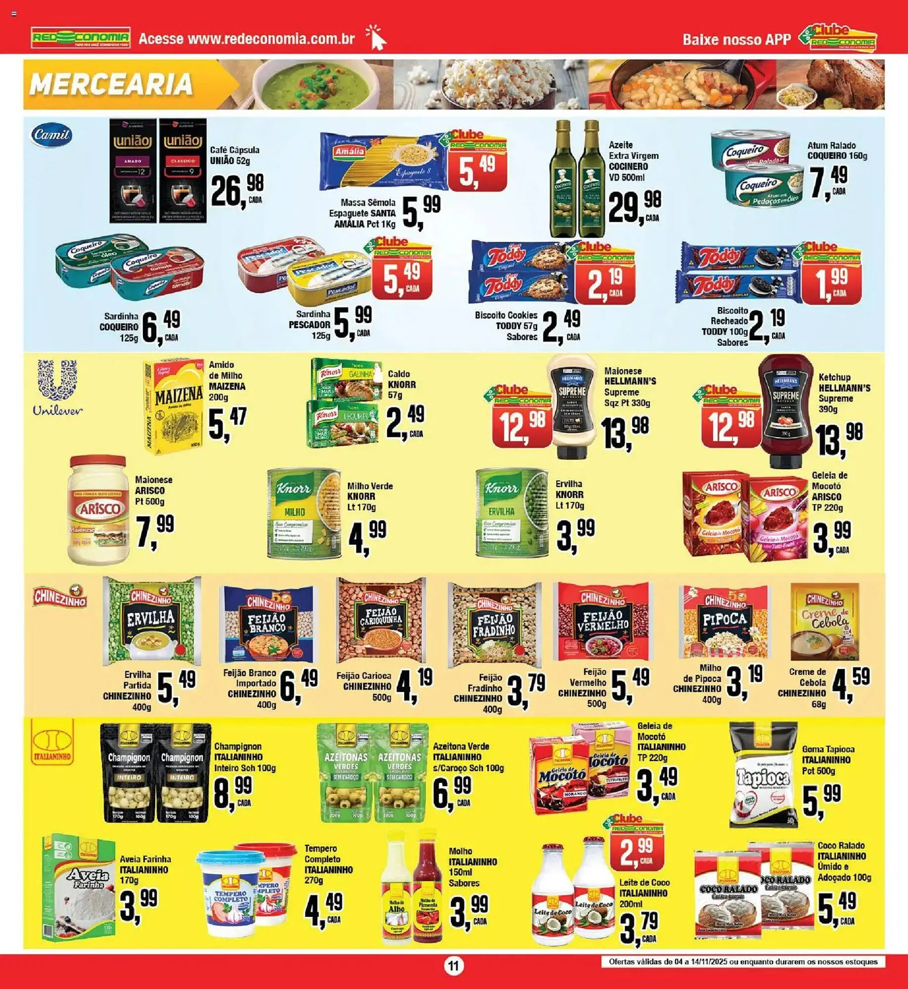 Encarte de Encarte Redeconomia 15 de novembro até 16 de novembro 2025 - Pagina 11