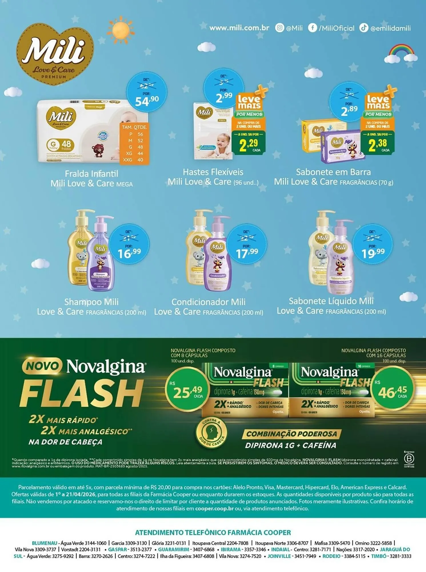 Encarte de Tabloide Cooper 1 de abril até 21 de abril 2026 - Pagina 8