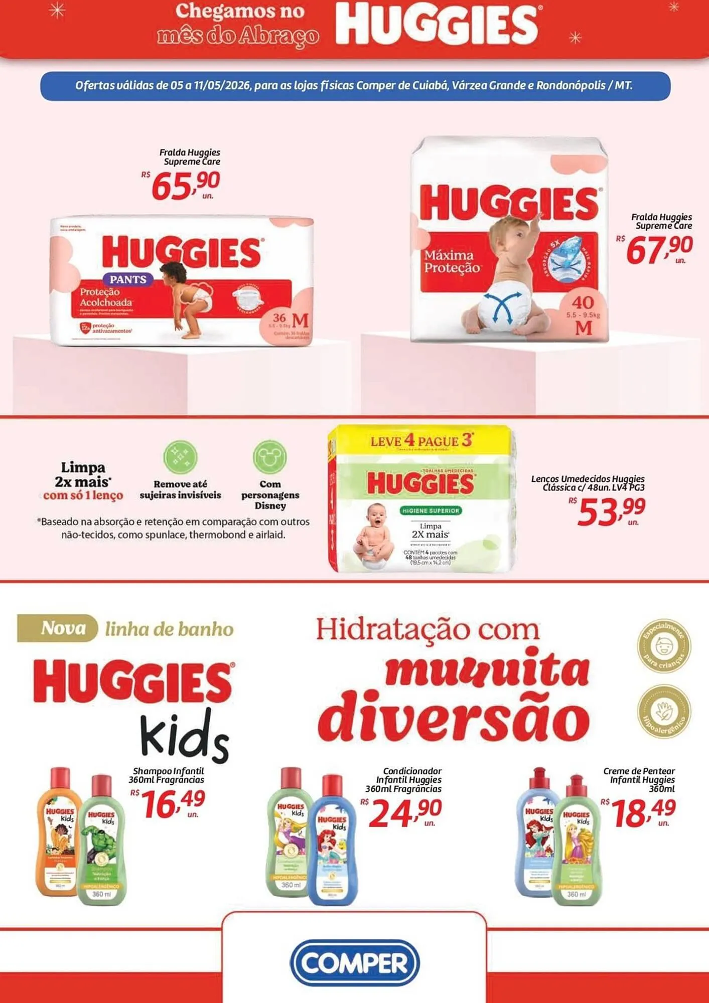 Encarte de Folheto Comper 5 de maio até 11 de maio 2026 - Pagina 1
