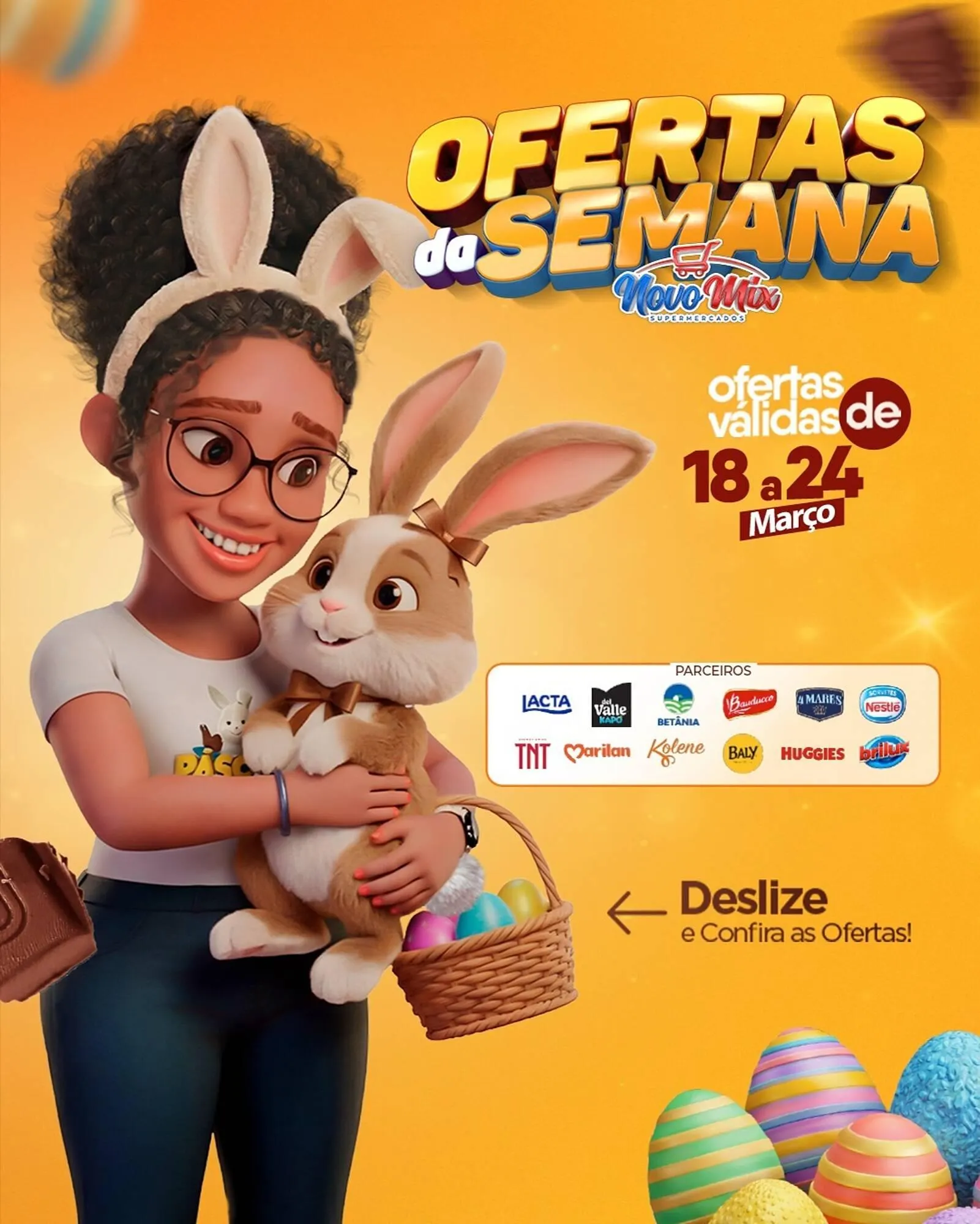 Encarte de Encarte Novo Mix 18 de março até 24 de março 2026 - Pagina 1