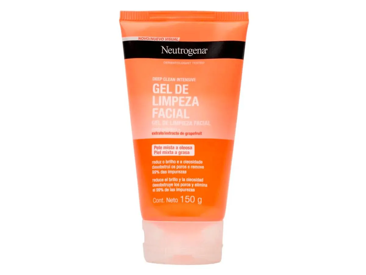 Gel De Limpeza Facial Neutrogena Deep Clean Intensive Grapefruit 150g
