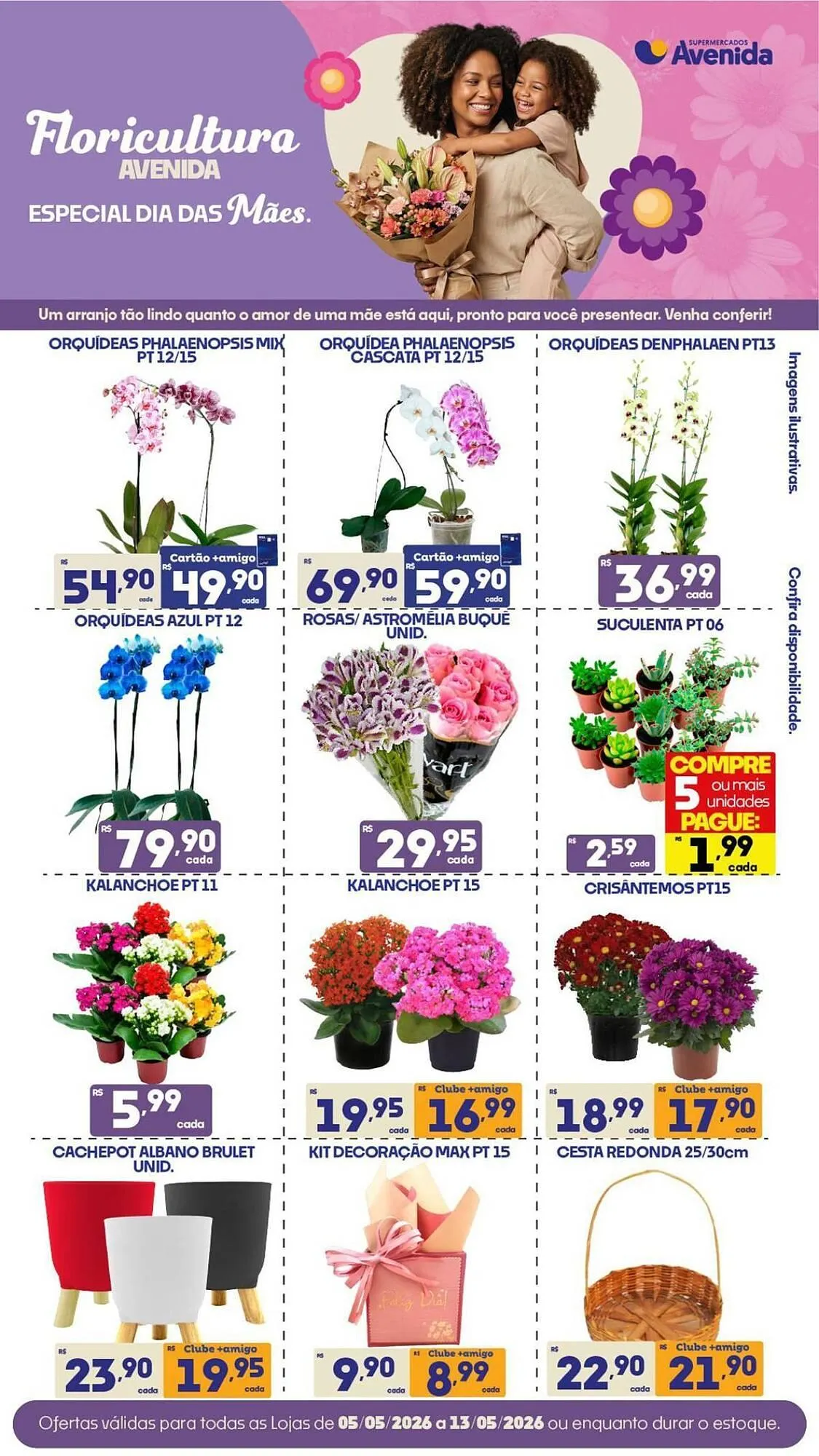 Encarte de Catálogo Supermercados Avenida 5 de maio até 13 de maio 2026 - Pagina 1