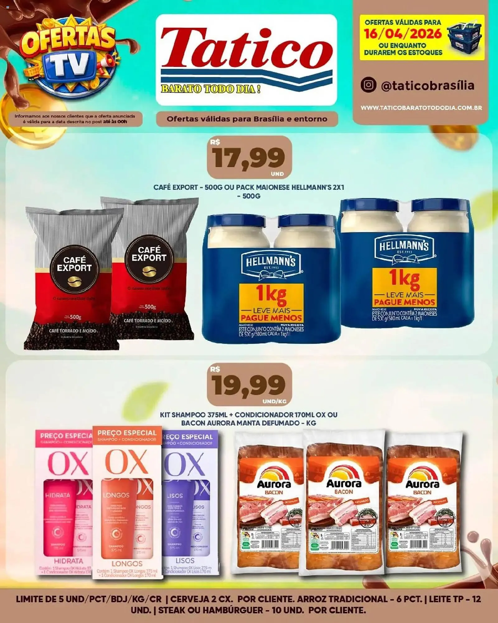 Encarte de Tabloide Tatico 16 de abril até 19 de abril 2026 - Pagina 13