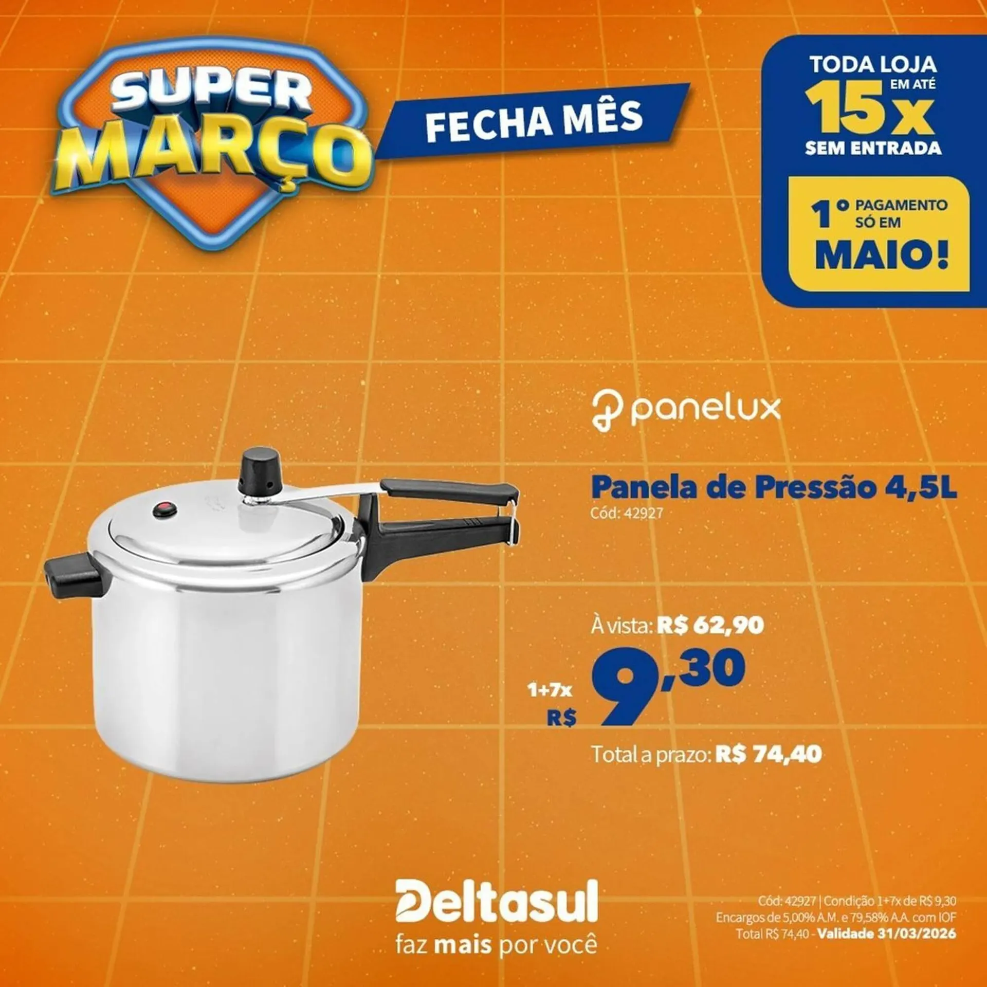 Encarte de Folheto Deltasul 23 de março até 31 de março 2026 - Pagina 1