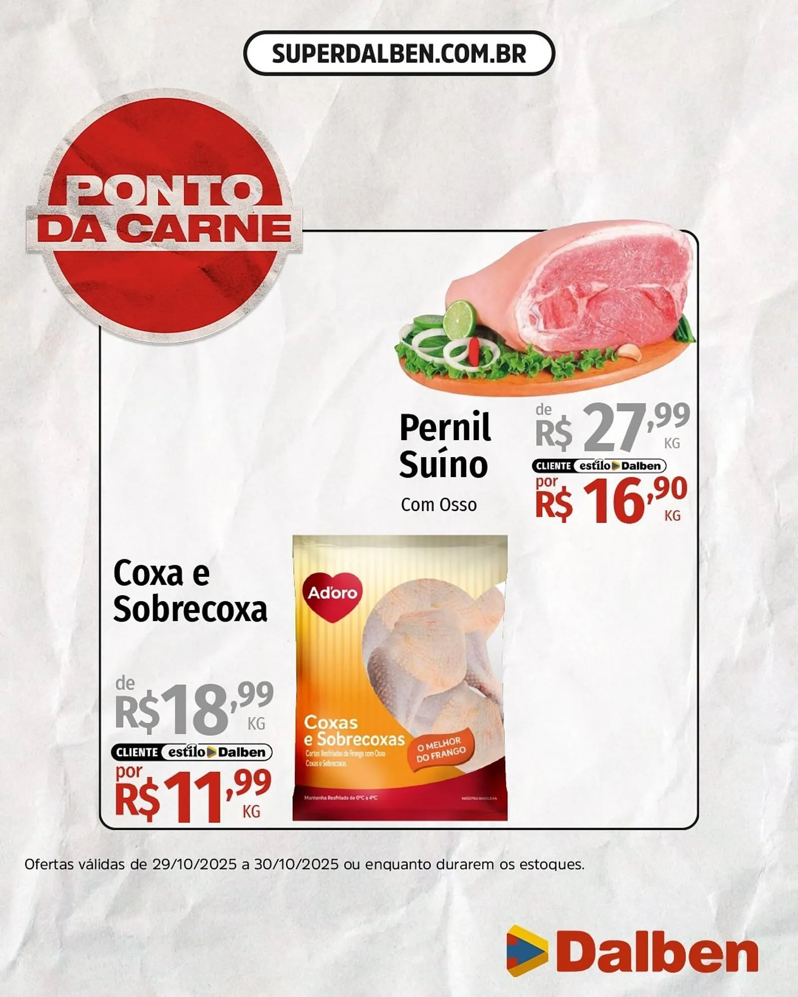 Encarte de Catálogo Supermercado Dalben 29 de outubro até 30 de outubro 2025 - Pagina 4