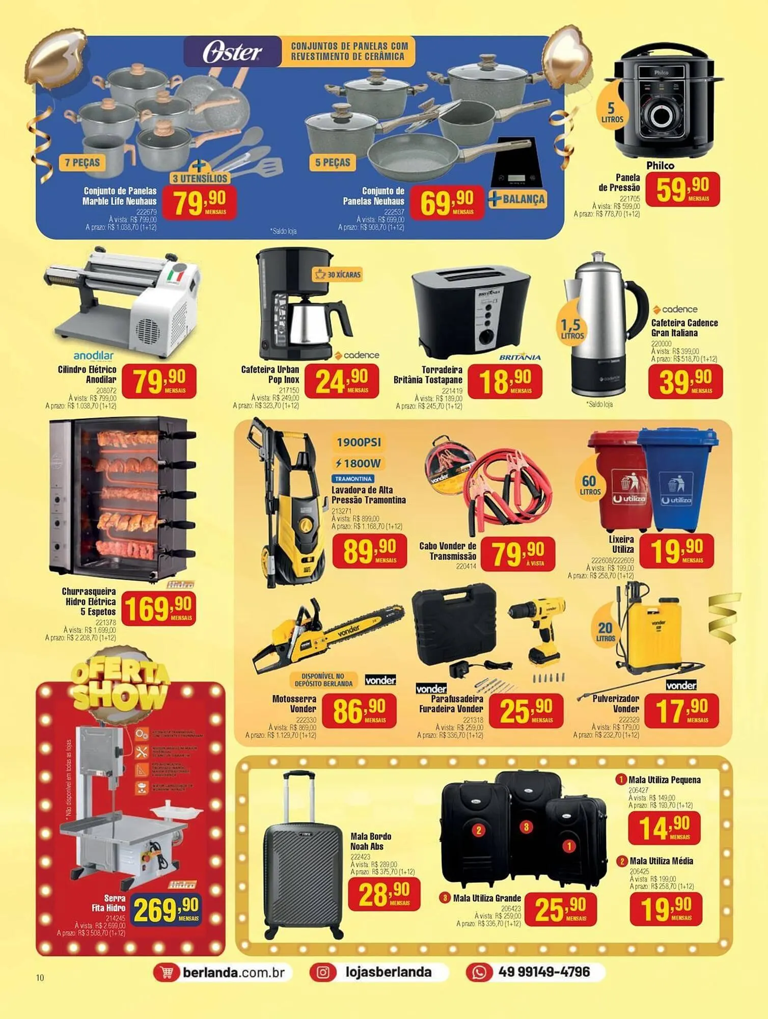Encarte de Catálogo Berlanda 23 de junho até 4 de julho 2025 - Pagina 10