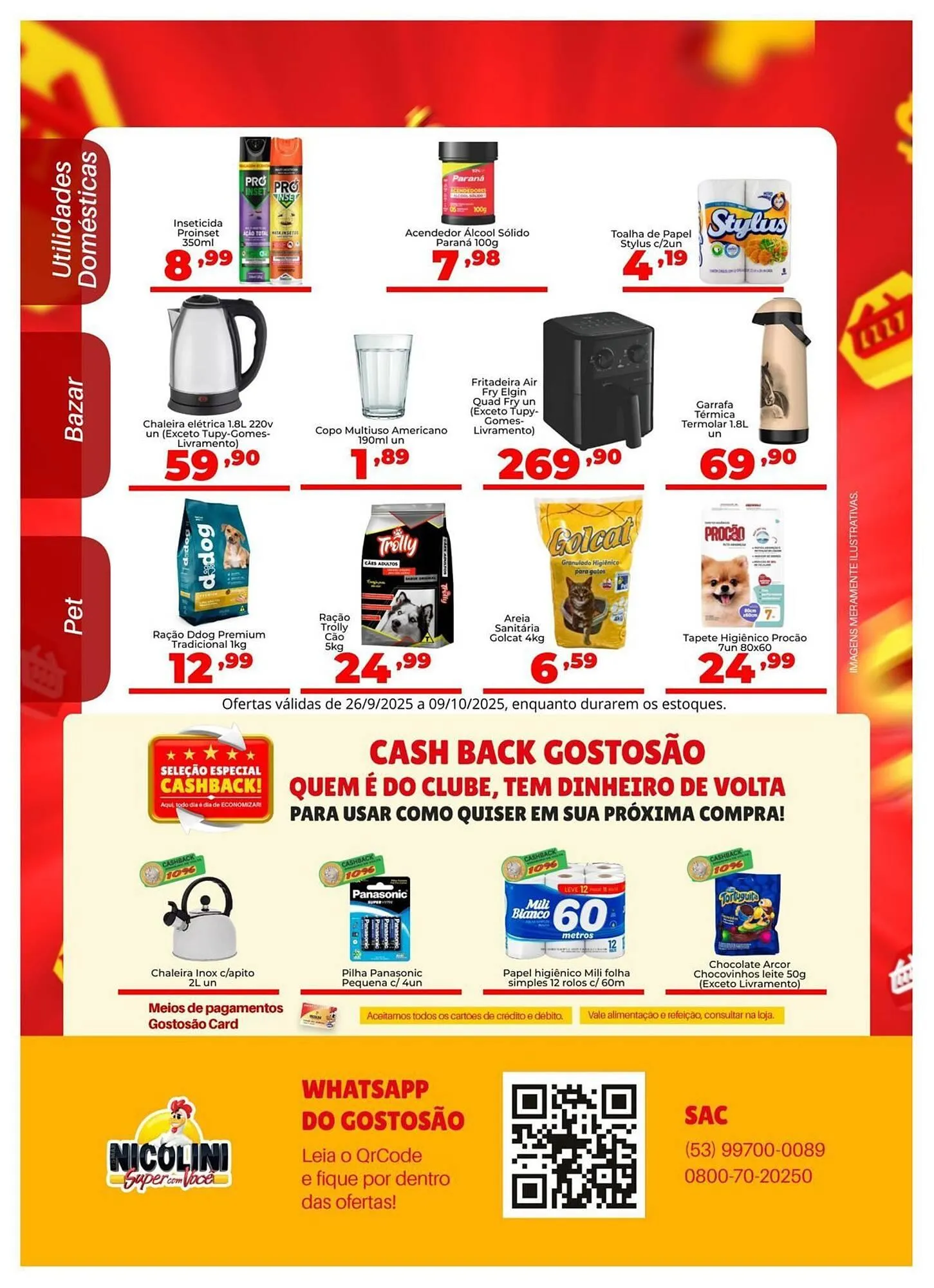 Encarte de Catálogo Super Nicolini 26 de setembro até 9 de outubro 2025 - Pagina 8