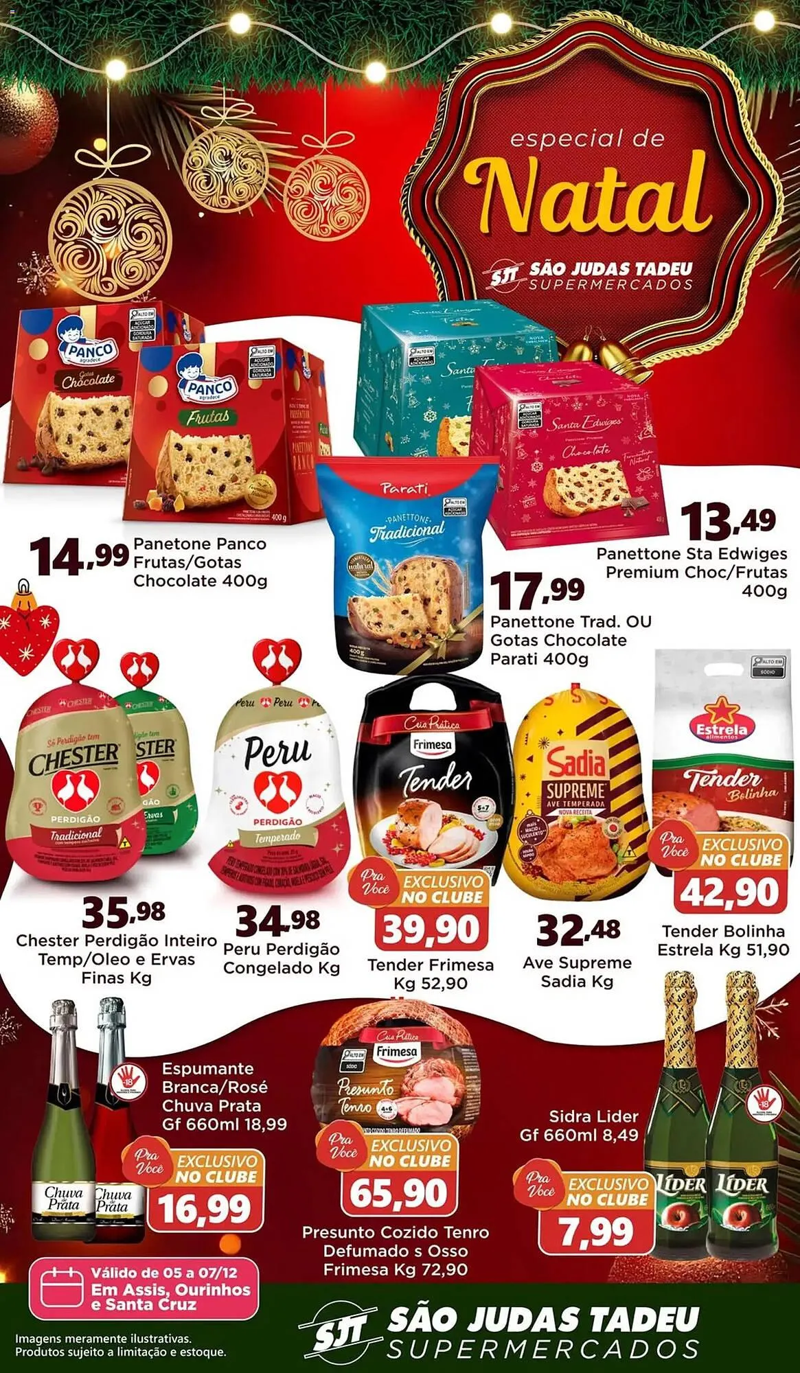Encarte de Folheto São Judas Tadeu 5 de dezembro até 7 de dezembro 2025 - Pagina 1