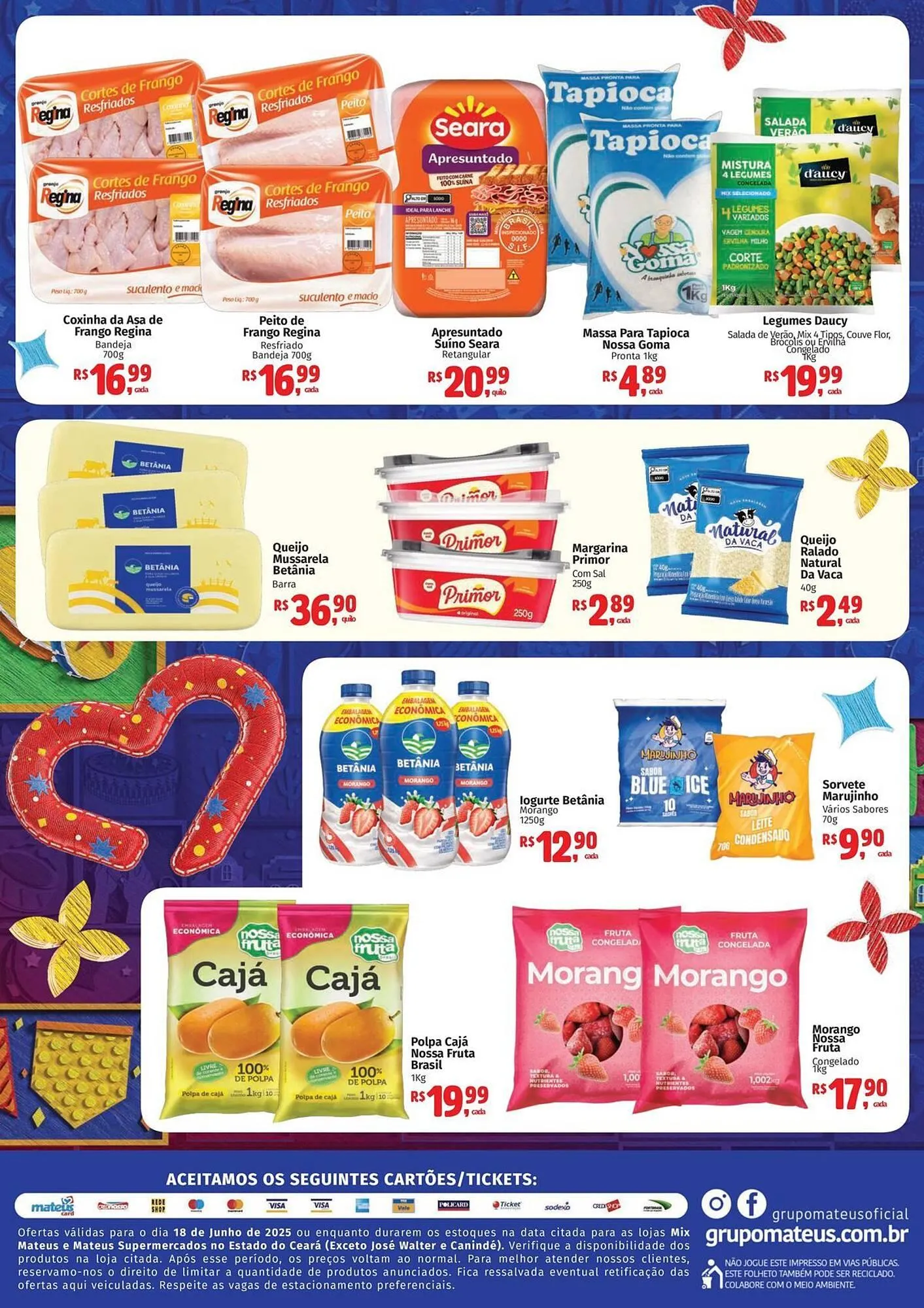 Encarte de Catálogo Supermercados Mateus 18 de junho até 18 de junho 2025 - Pagina 3