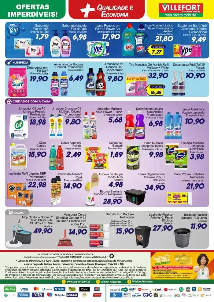 Encarte de Ofertas Villefort Atacadista 6 de janeiro até 12 de janeiro 2025 - Pagina 2
