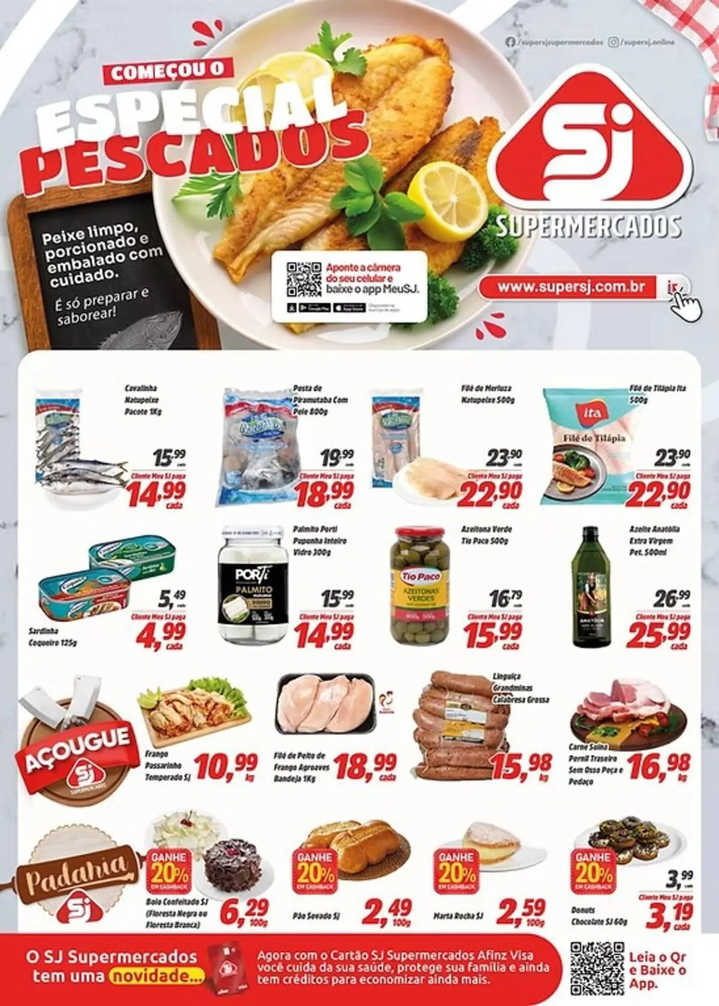 Encarte de Encarte Sj Supermercados 26 de fevereiro até 11 de março 2026 - Pagina 1