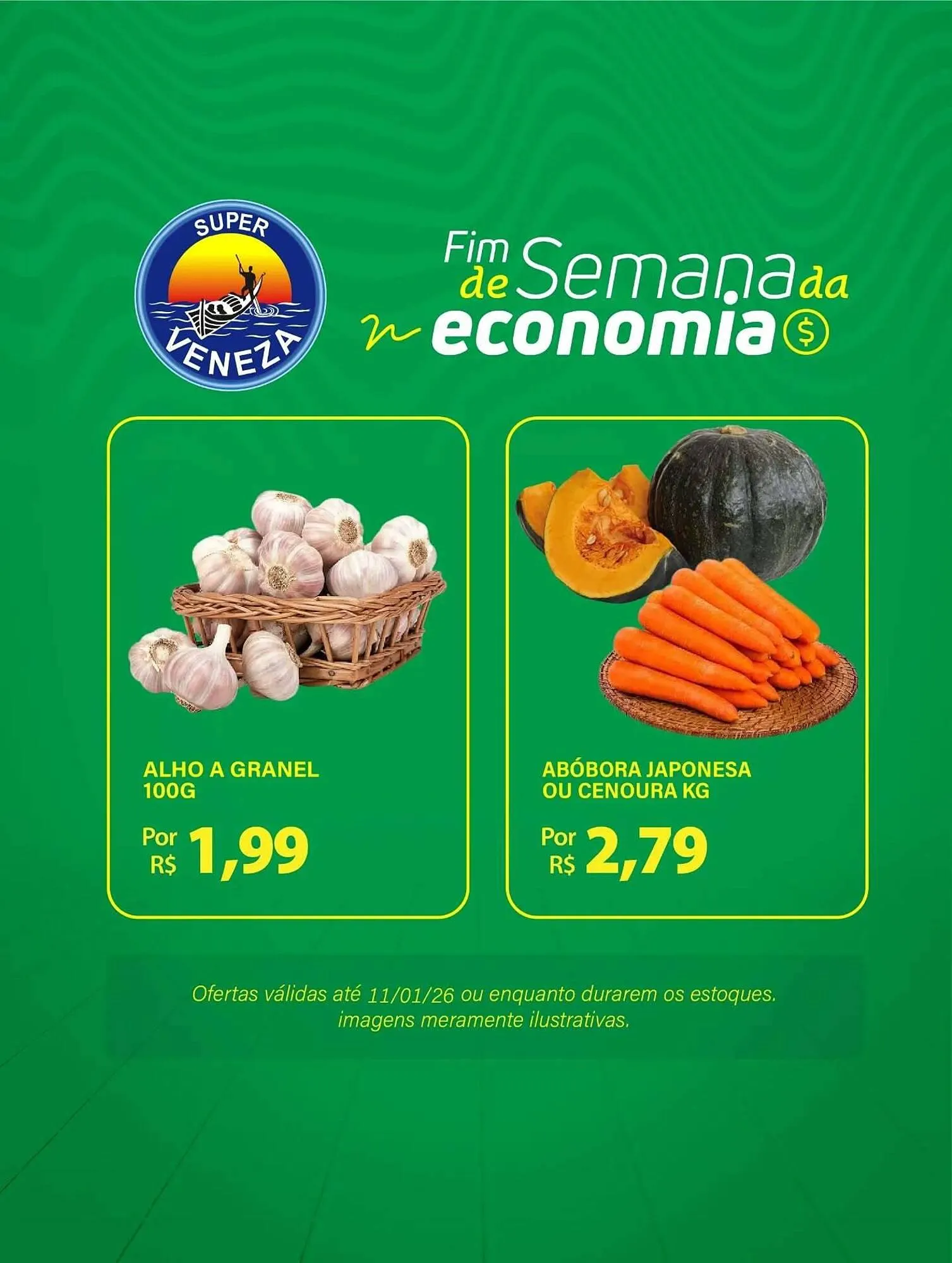 Encarte de Catálogo Super Veneza 9 de janeiro até 11 de janeiro 2026 - Pagina 1