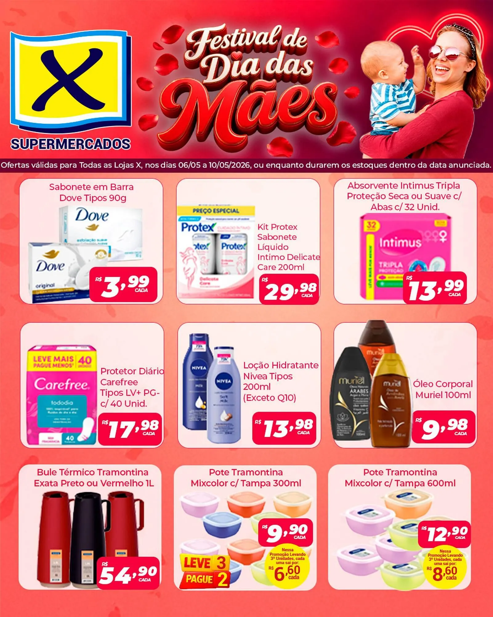 Encarte de Folheto X Supermercados 6 de maio até 10 de maio 2026 - Pagina 3