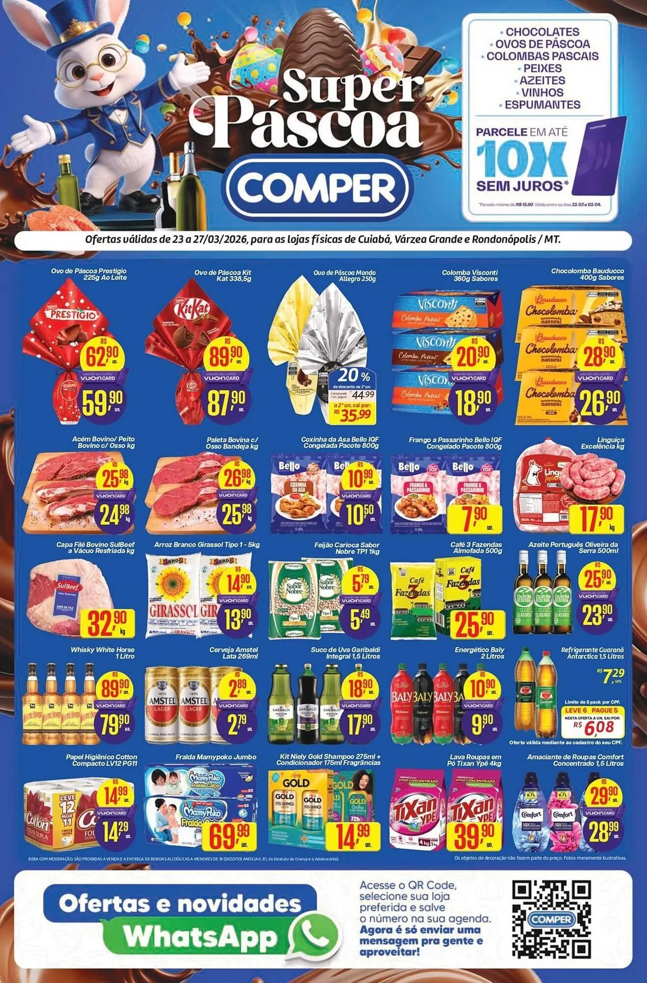 Encarte de Folheto Comper 23 de março até 27 de março 2026 - Pagina 1