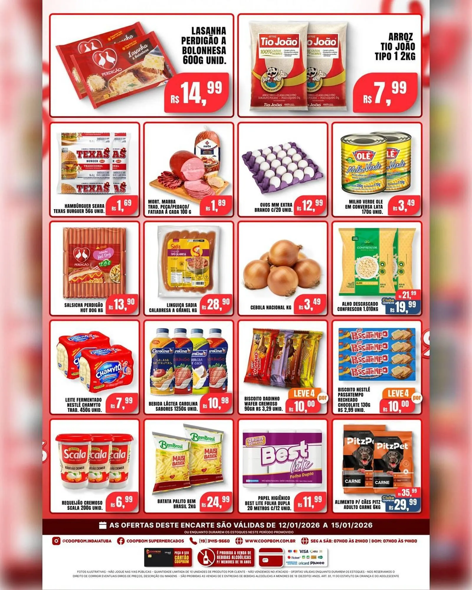 Encarte de Tabloide CoopBom 12 de janeiro até 15 de janeiro 2026 - Pagina 2
