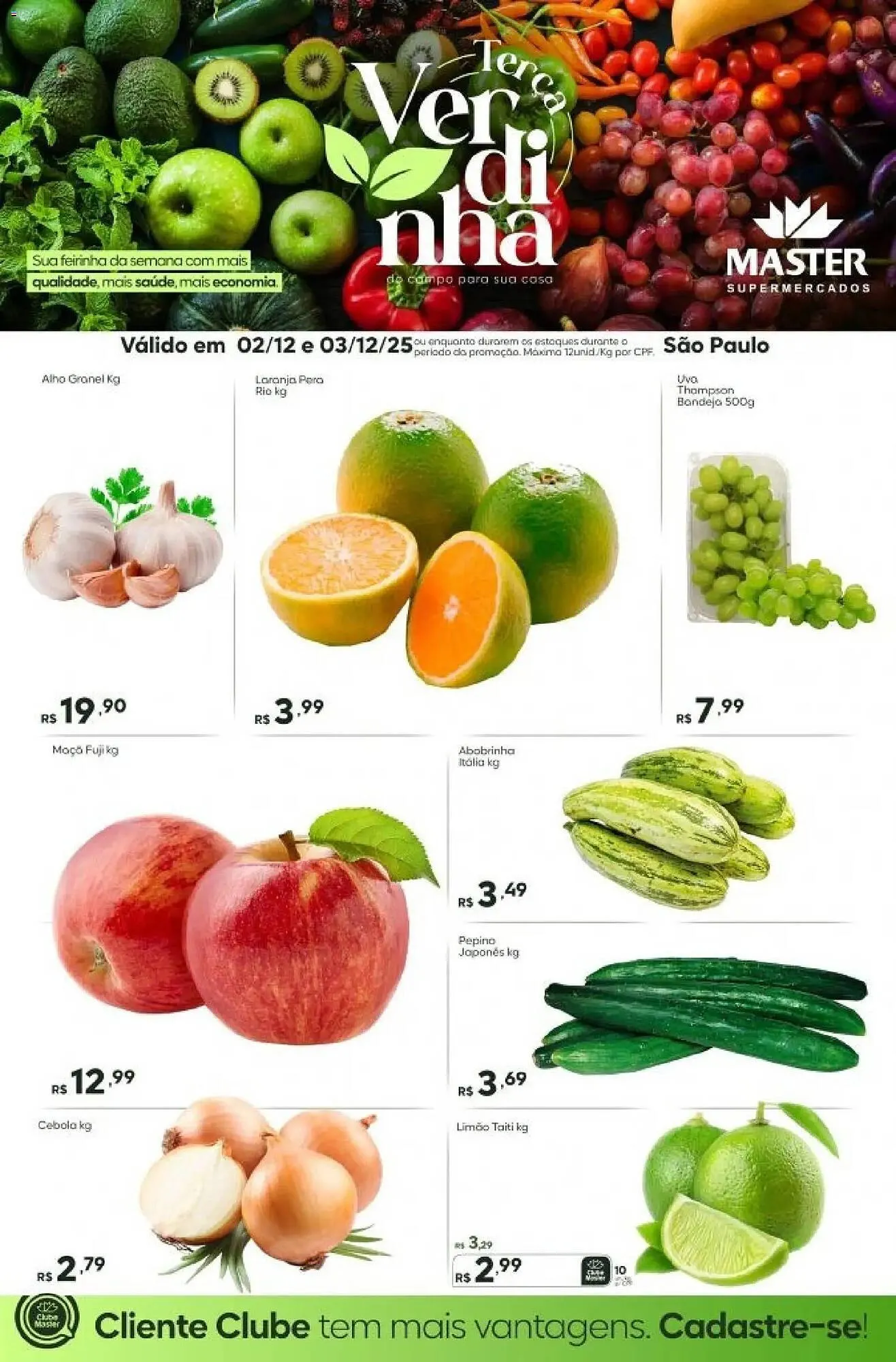 Folheto Master Supermercados - 1