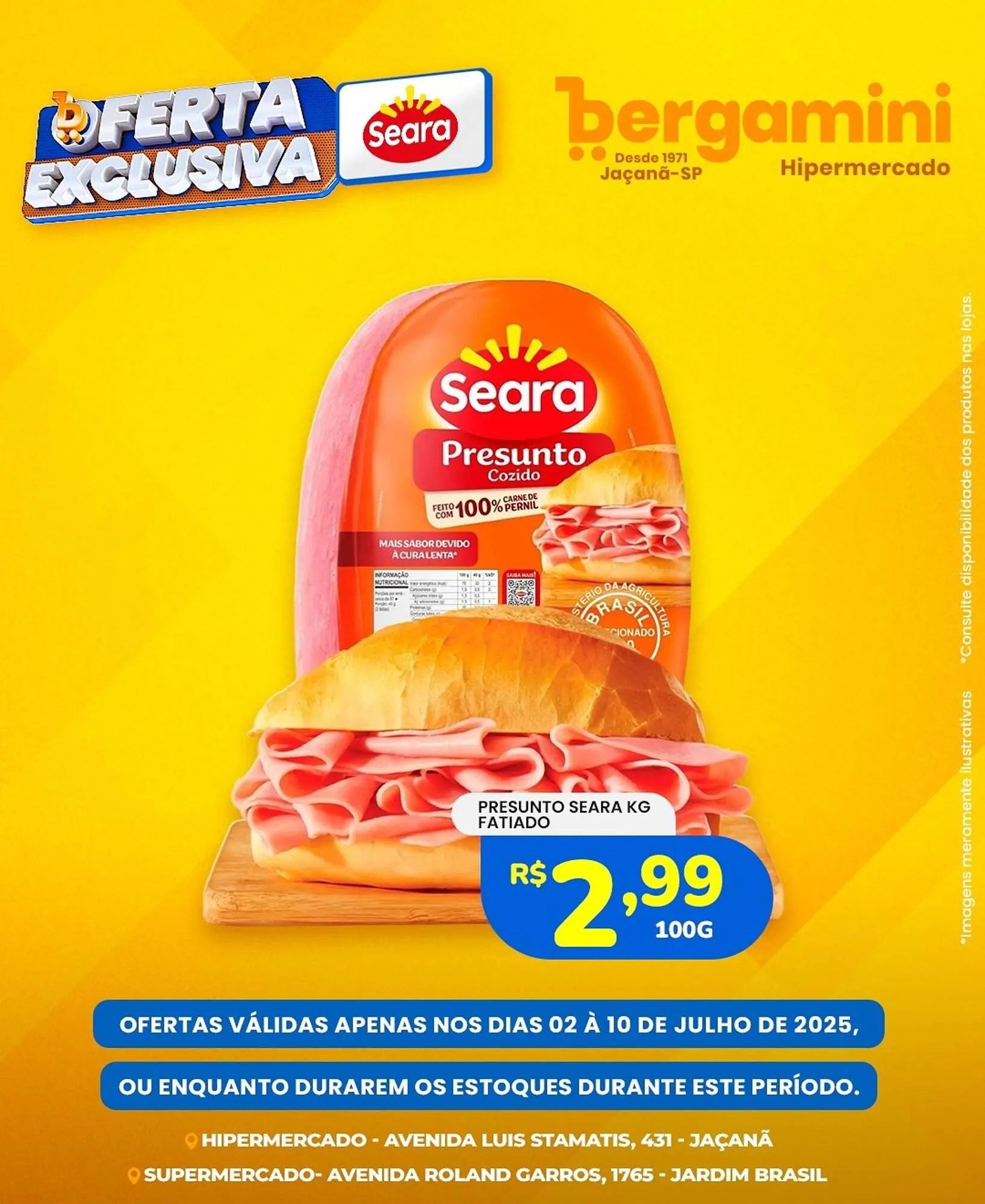 Encarte de Catálogo Supermercado Bergamini 2 de julho até 10 de julho 2025 - Pagina 3