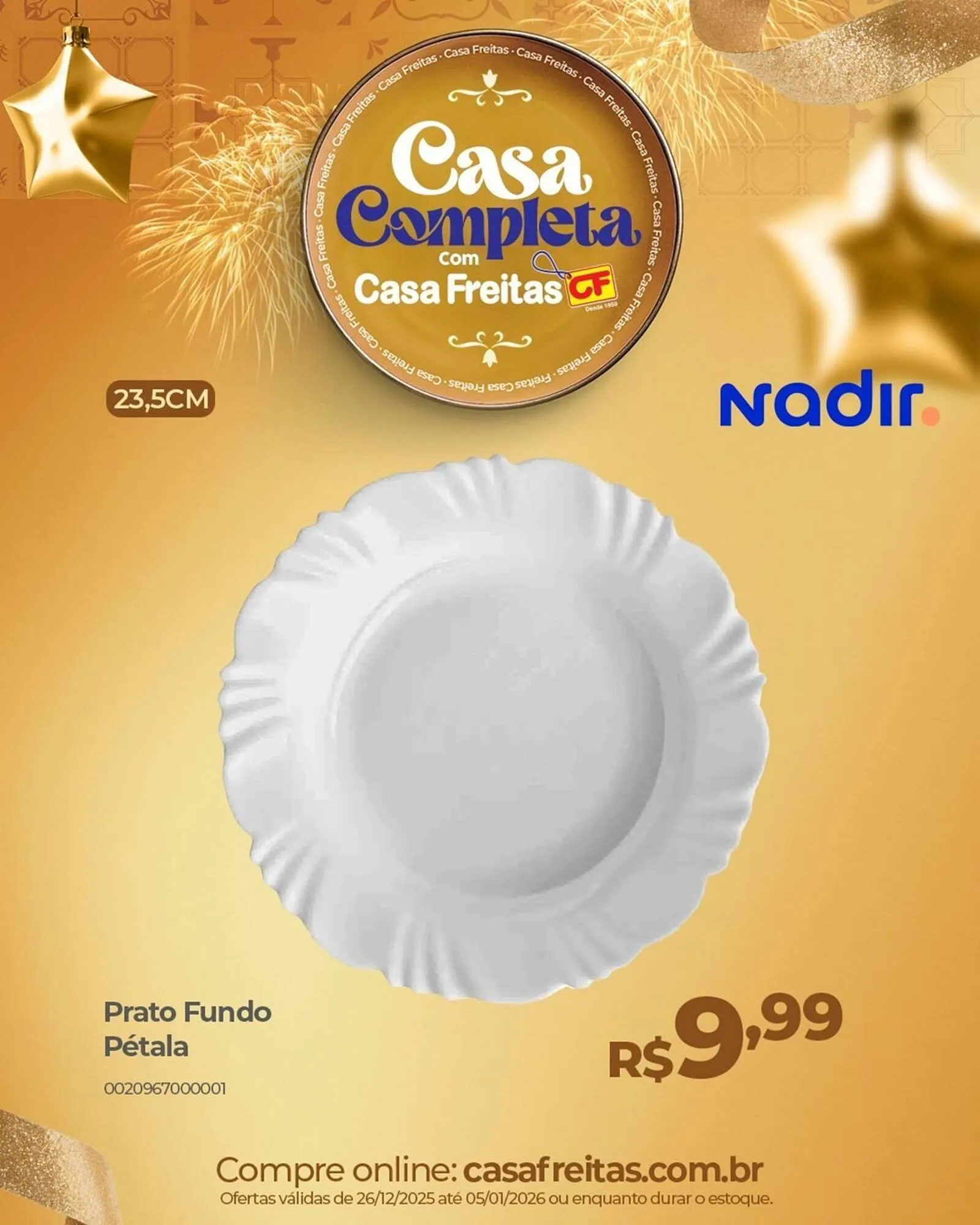 Encarte de Catálogo Casa Freitas 29 de dezembro até 5 de janeiro 2026 - Pagina 1