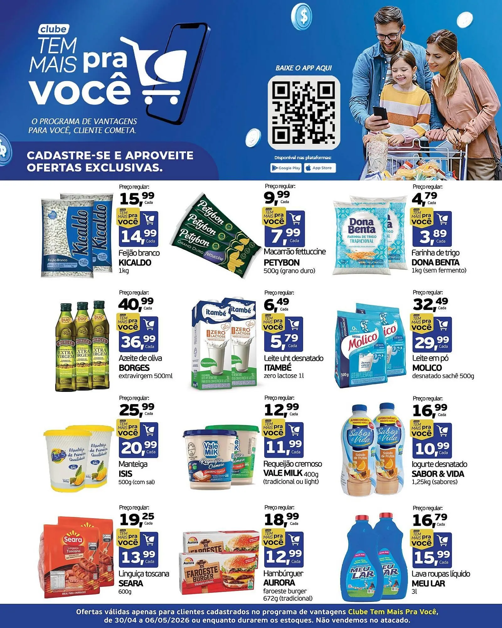 Encarte de Encarte Cometa Supermercados 30 de abril até 6 de maio 2026 - Pagina 1