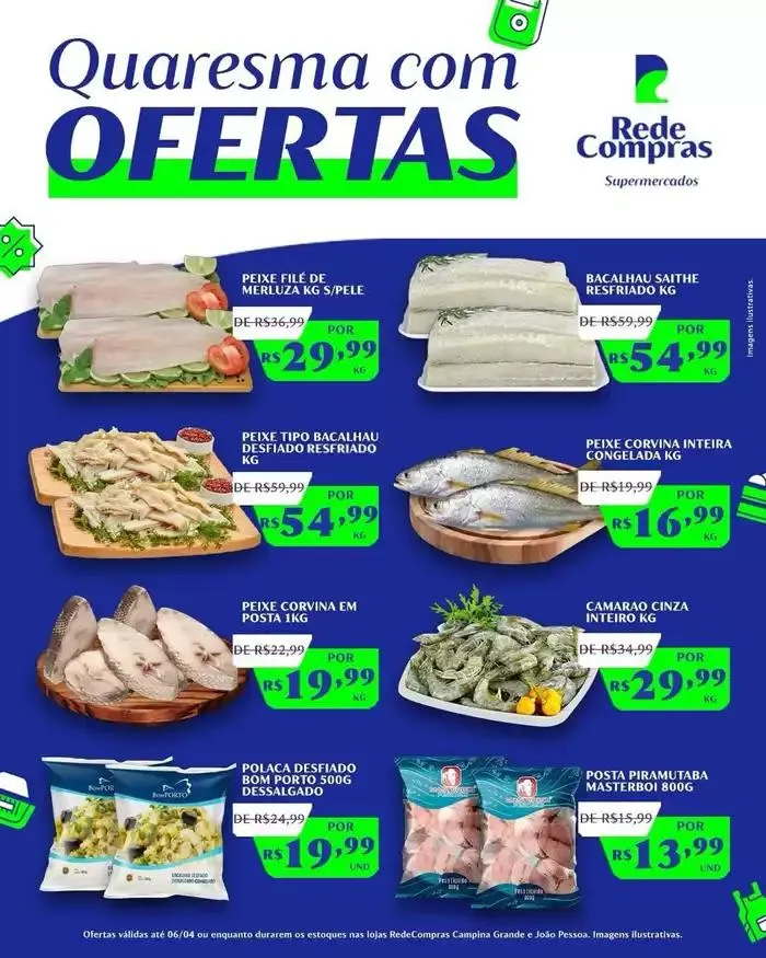 Encarte de Encarte Rede Compras 8 de abril até 30 de abril 2025 - Pagina 4