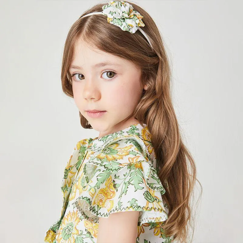 Vestido Infantil Sunny Flower