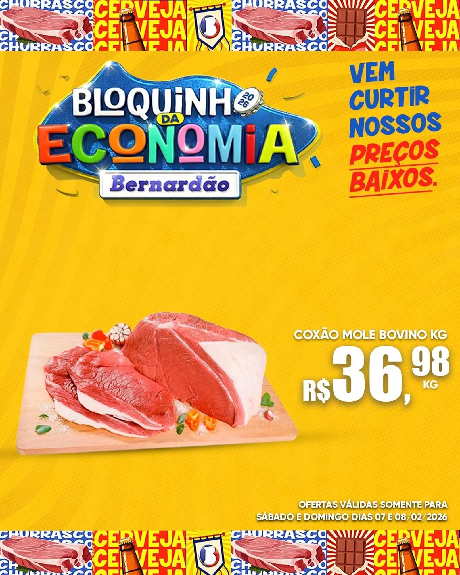 Encarte de Catálogo Supermercado Bernardão 7 de fevereiro até 8 de fevereiro 2026 - Pagina 4
