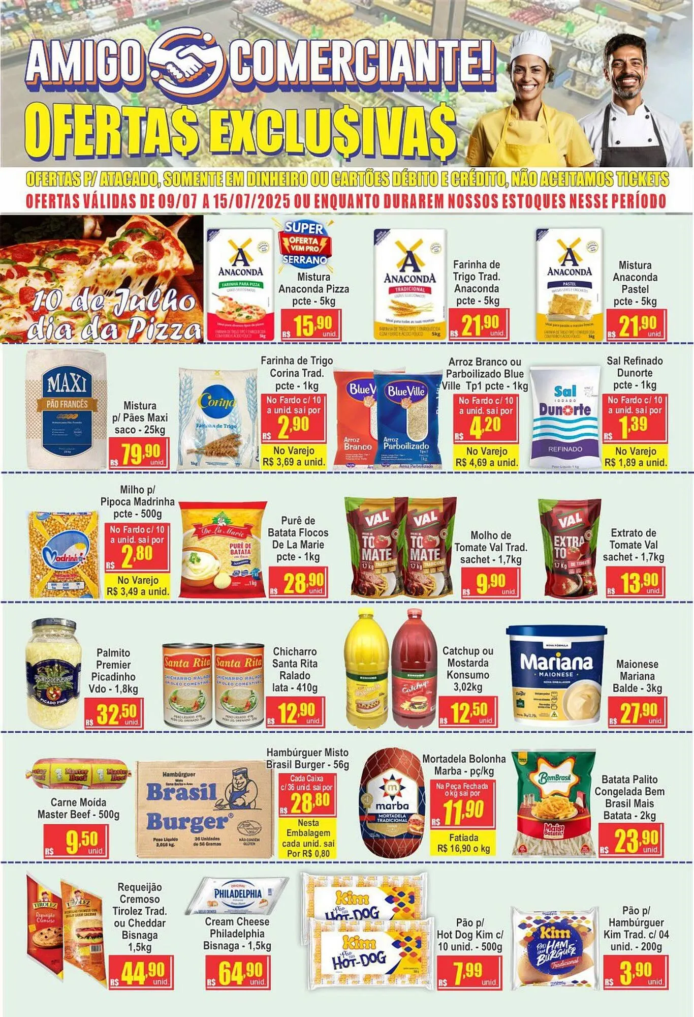 Encarte de Catálogo Serrano Supermercado 9 de julho até 15 de julho 2025 - Pagina 7