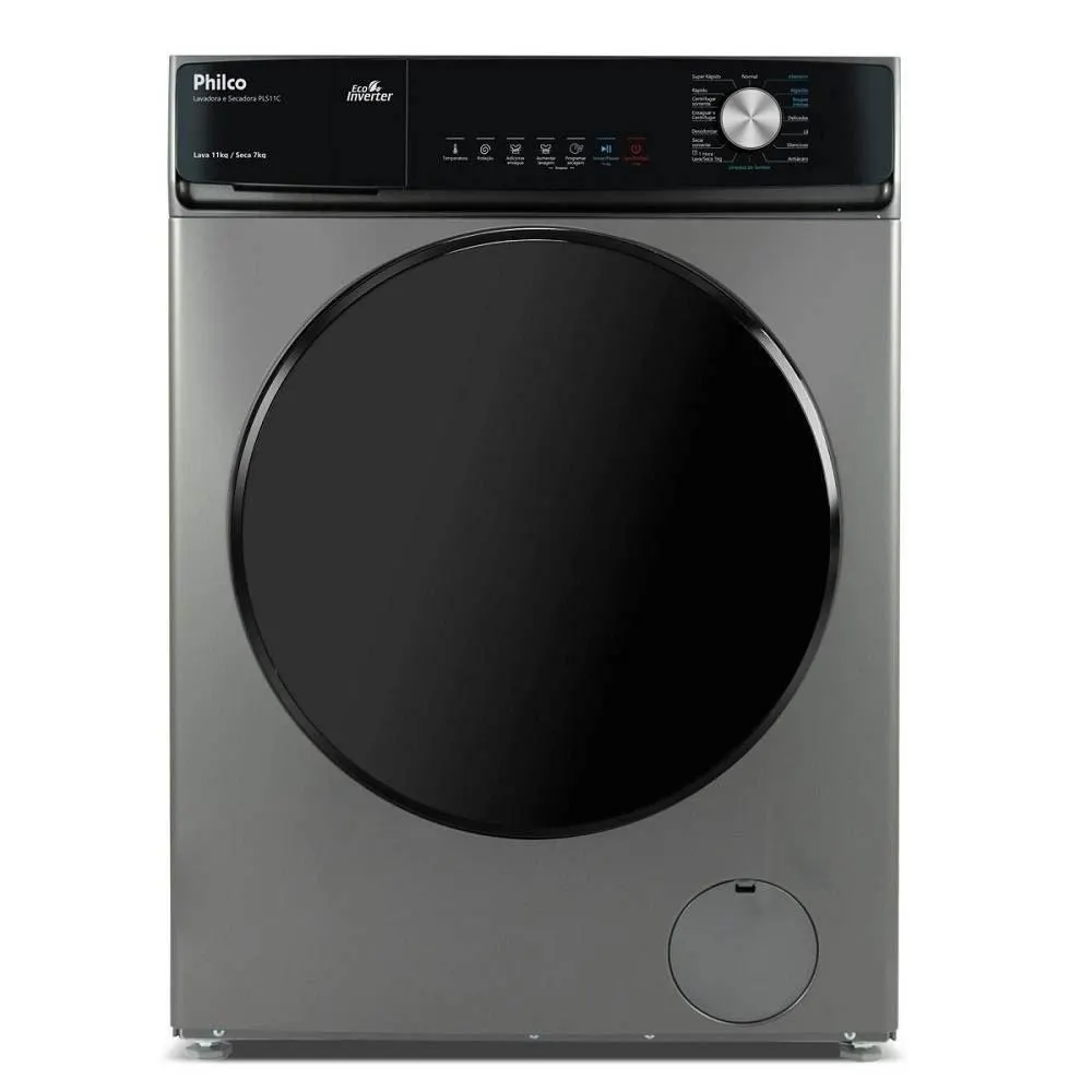 Lava E Seca 11KG Philco 16 Programas PLS11C