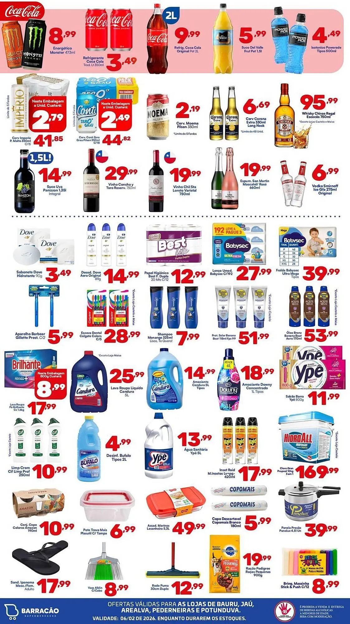 Encarte de Catálogo Barracão Supermercado 9 de fevereiro até 9 de fevereiro 2026 - Pagina 3