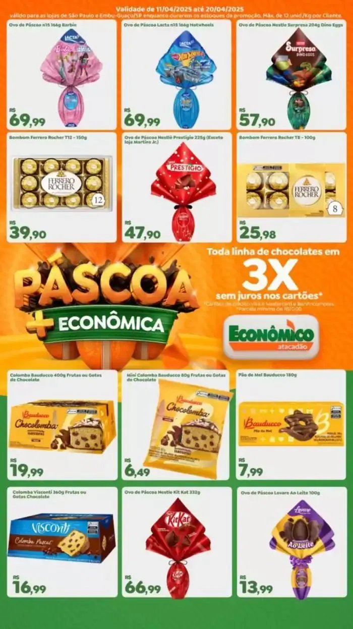 Encarte de Ofertas especiais para você 11 de abril até 20 de abril 2025 - Pagina 3