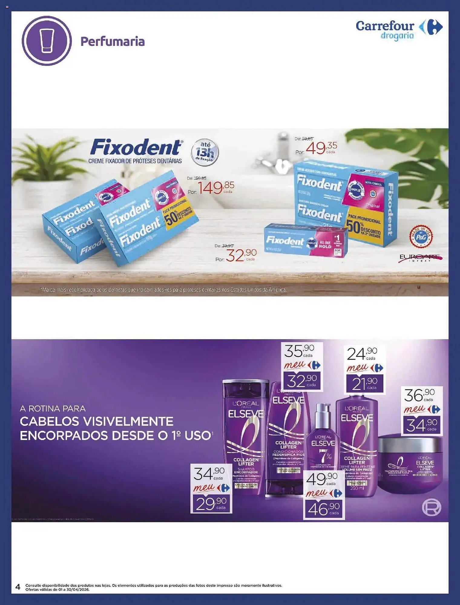 Encarte de Folheto Carrefour 1 de abril até 30 de abril 2026 - Pagina 4