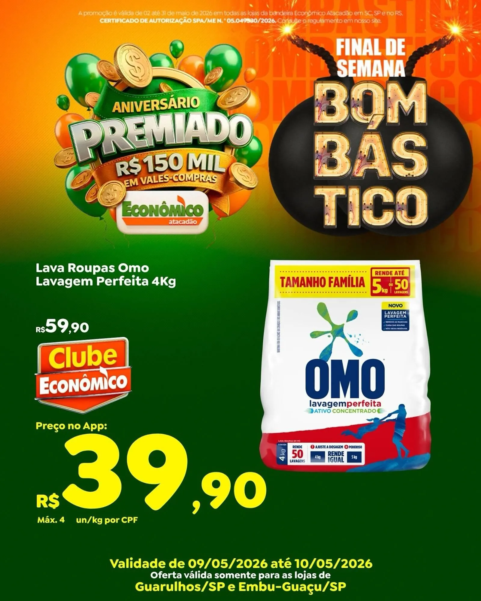 Encarte de Catálogo Econômico Atacadão 9 de maio até 10 de maio 2026 - Pagina 20