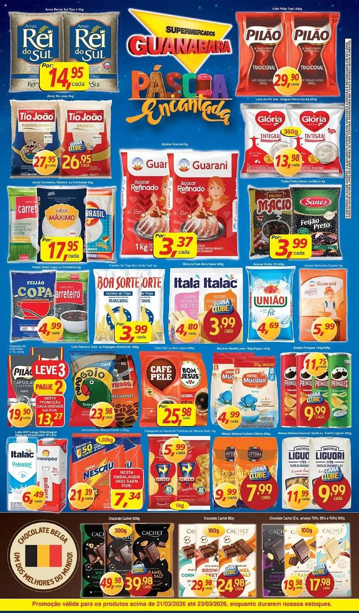 Encarte de Encarte Supermercados Guanabara 21 de março até 23 de março 2026 - Pagina 2