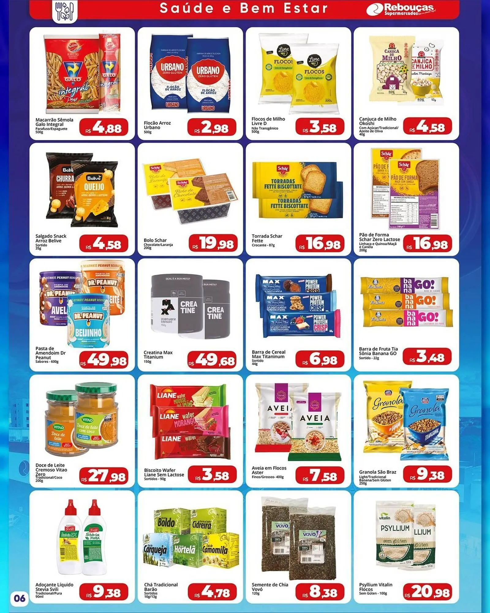 Encarte de Catálogo Rebouças Supermercados 1 de agosto até 17 de agosto 2025 - Pagina 7
