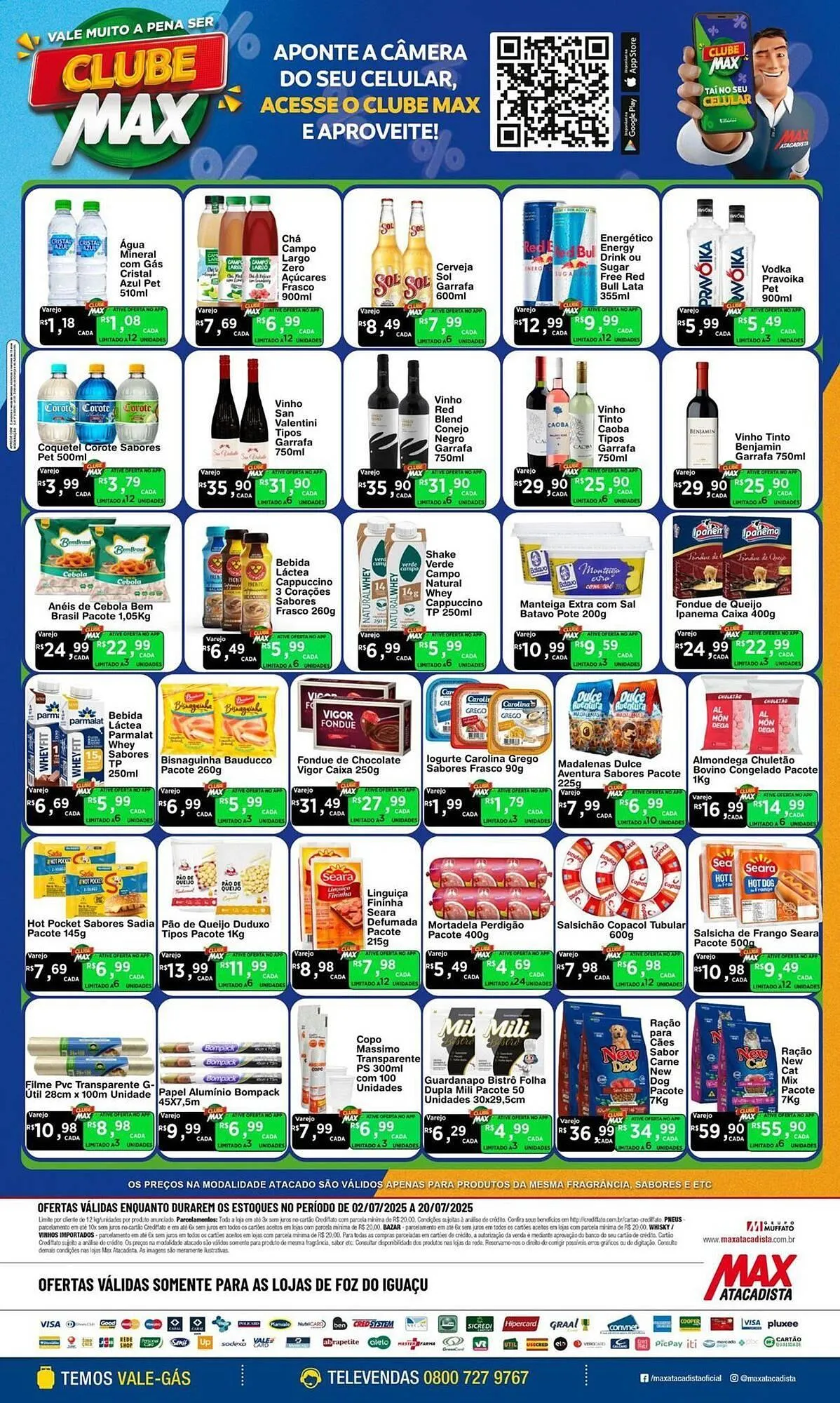 Encarte de Catálogo Max Atacadista 2 de julho até 20 de julho 2025 - Pagina 2
