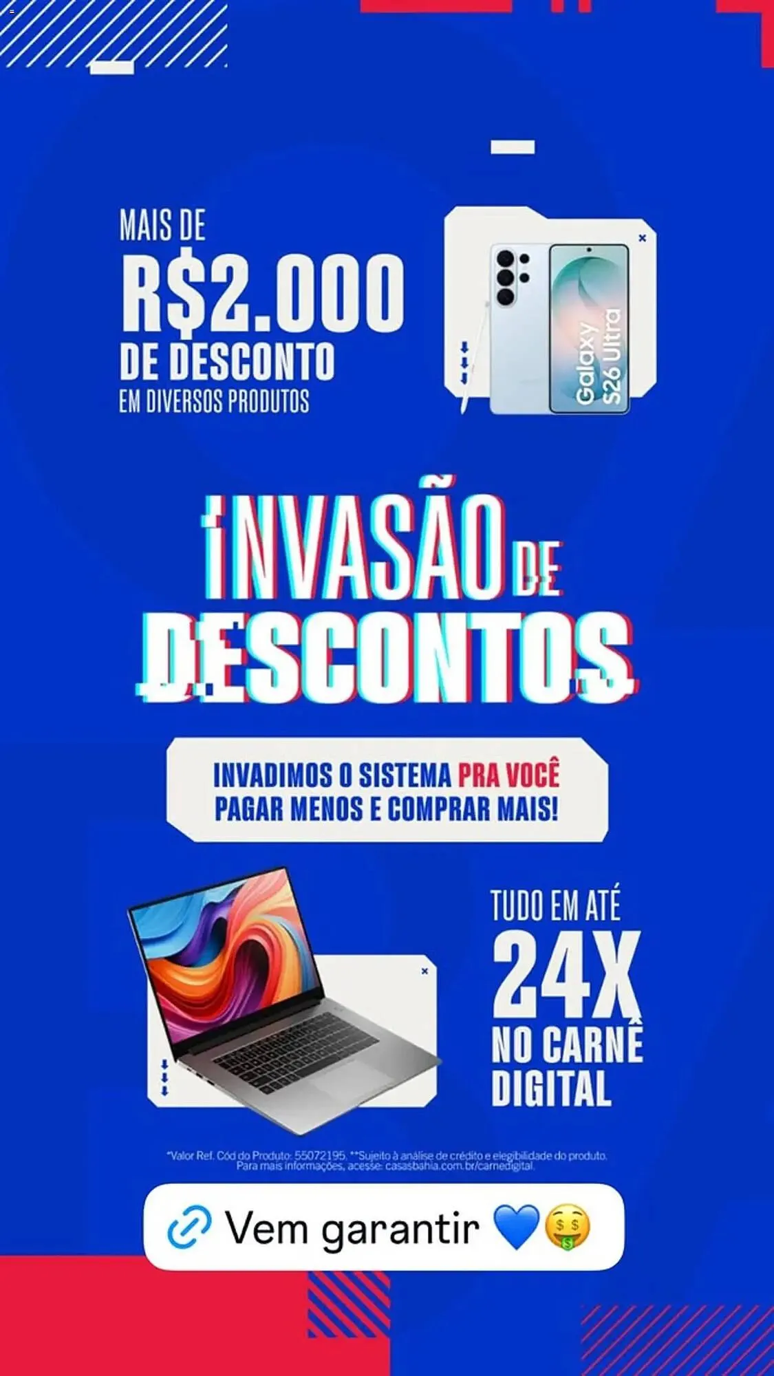 Encarte de Catálogo Casas Bahia 17 de abril até 23 de abril 2026 - Pagina 9