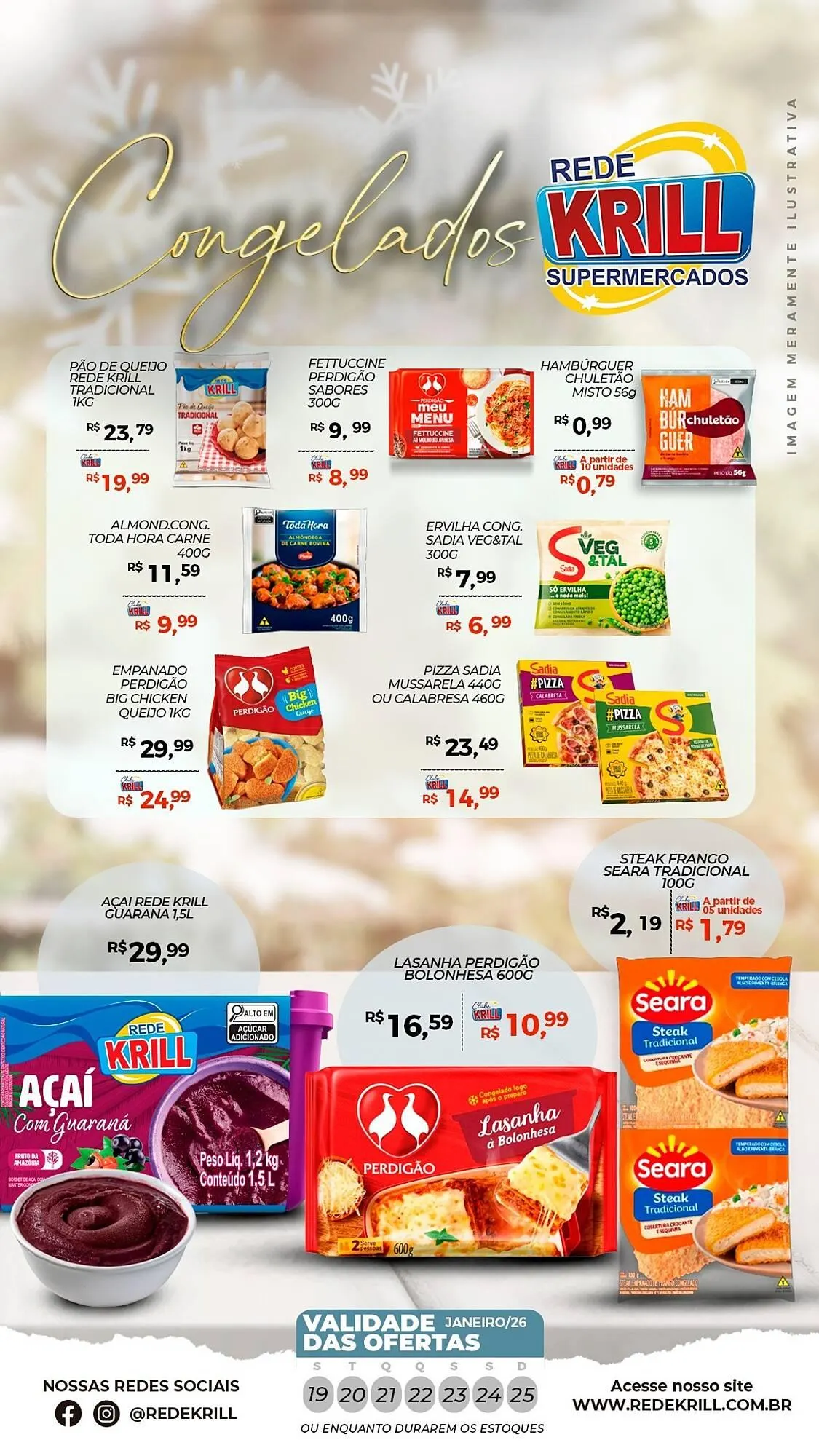 Encarte de Folheto Rede Krill 19 de janeiro até 25 de janeiro 2026 - Pagina 2