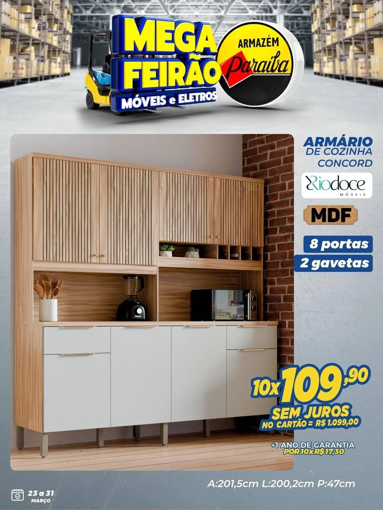 Encarte de Catálogo Armazém Paraíba 23 de março até 31 de março 2026 - Pagina 1